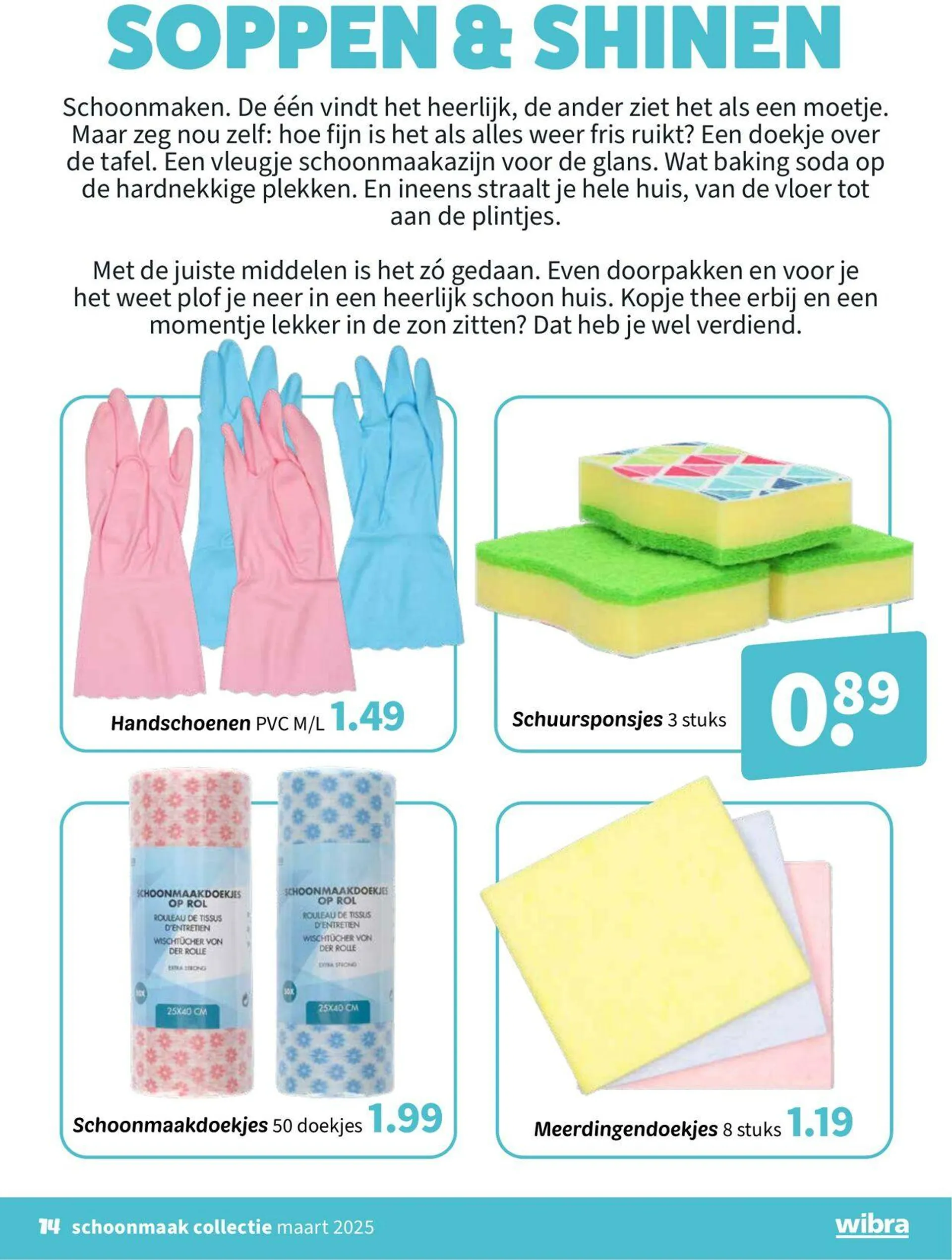 Wibra Actuele folder van 11 mei tot 25 mei 2025 - Folder pagina 14