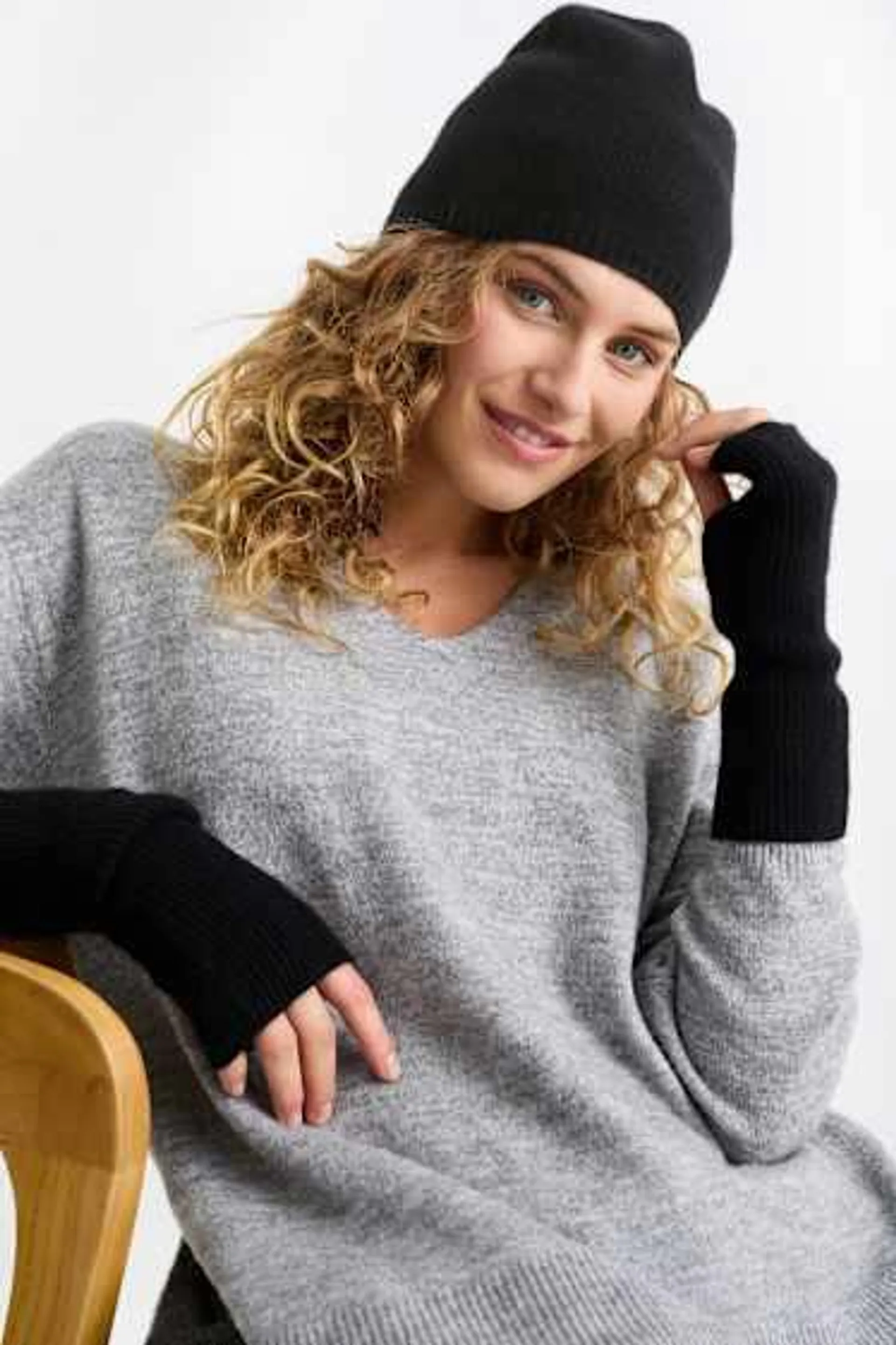 Cashmere beanie