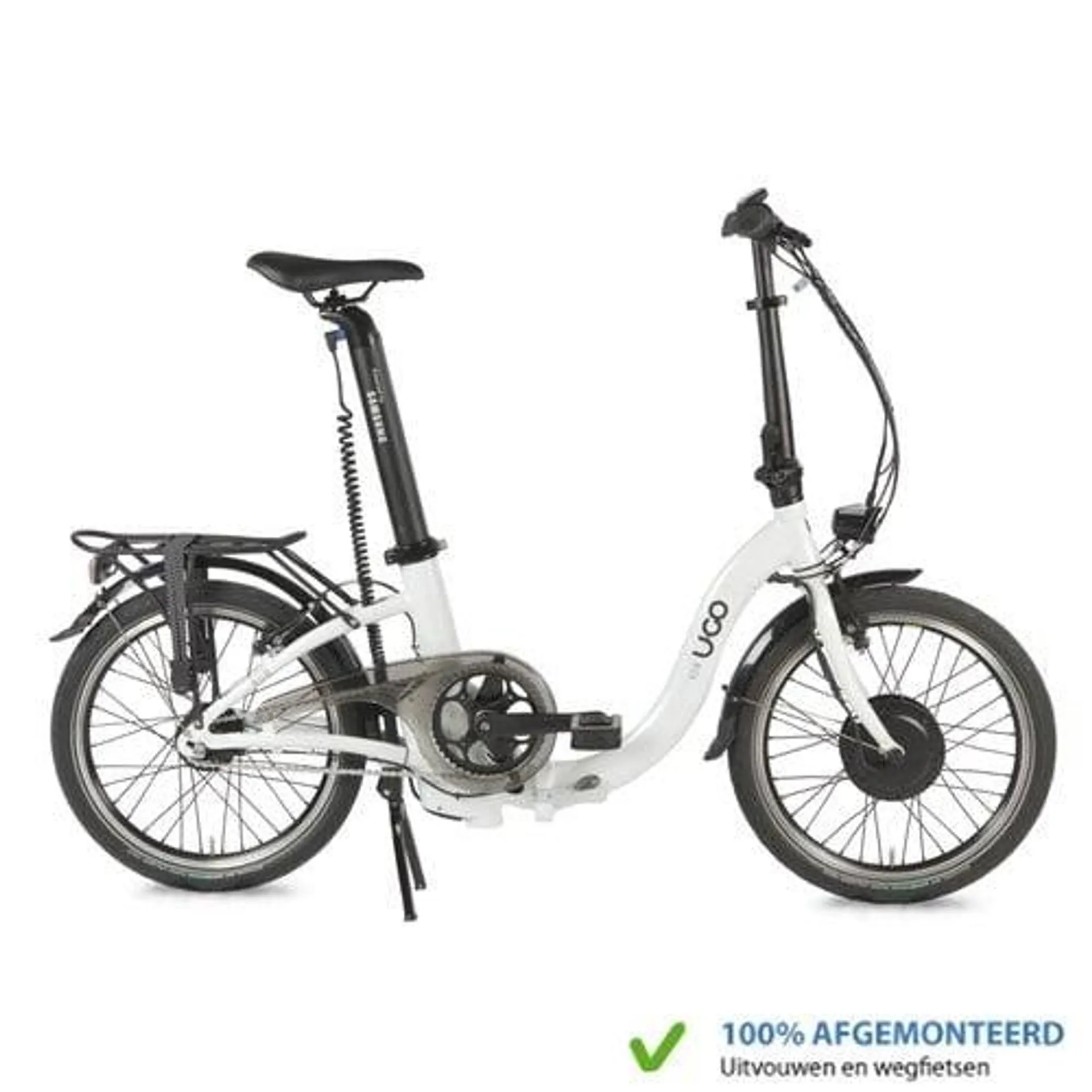 UGo Elektrische Vouwfiets Now U•GO Ei7 Pearl White