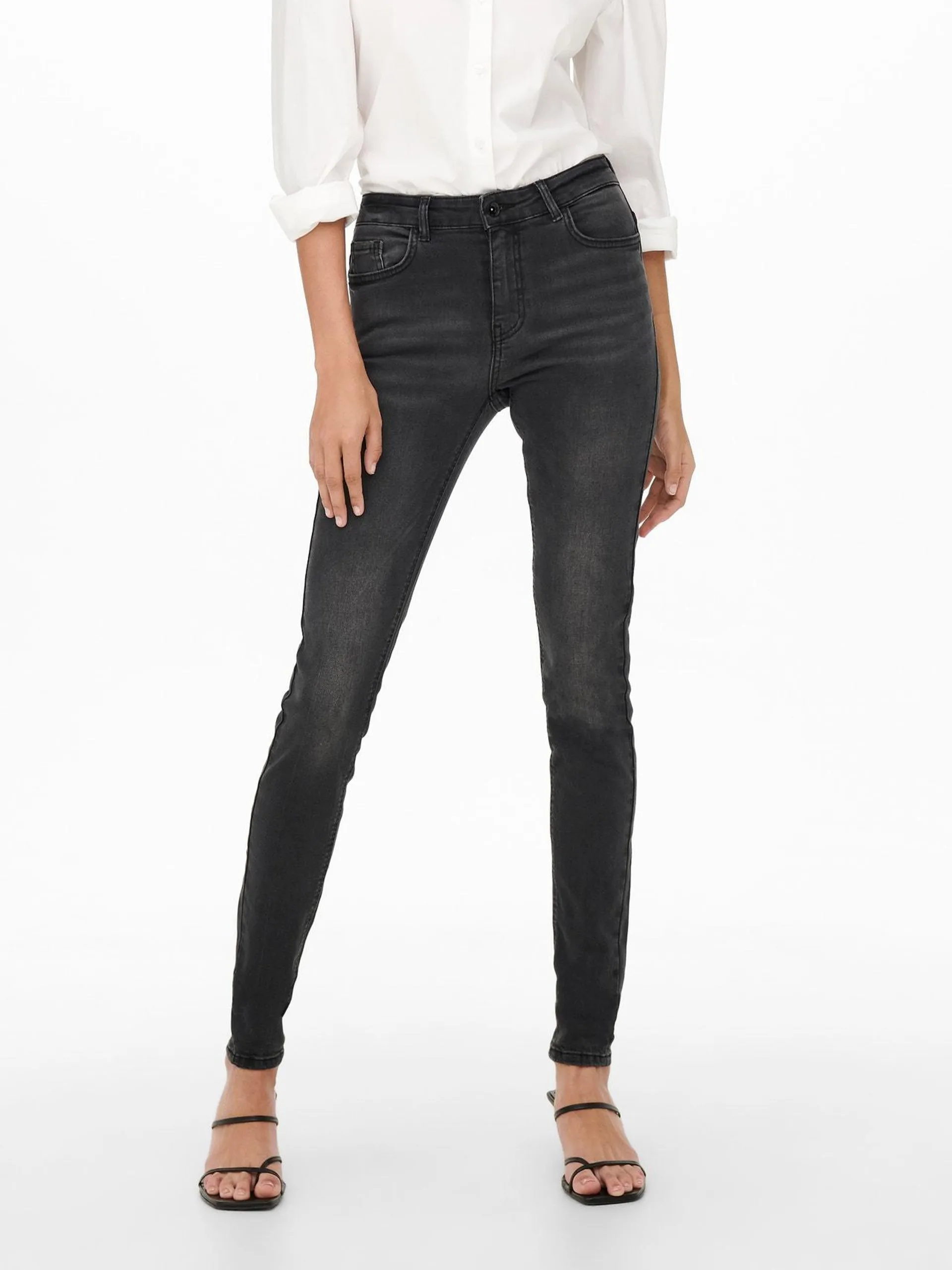 JDYBlume Mid-waist Skinny jeans