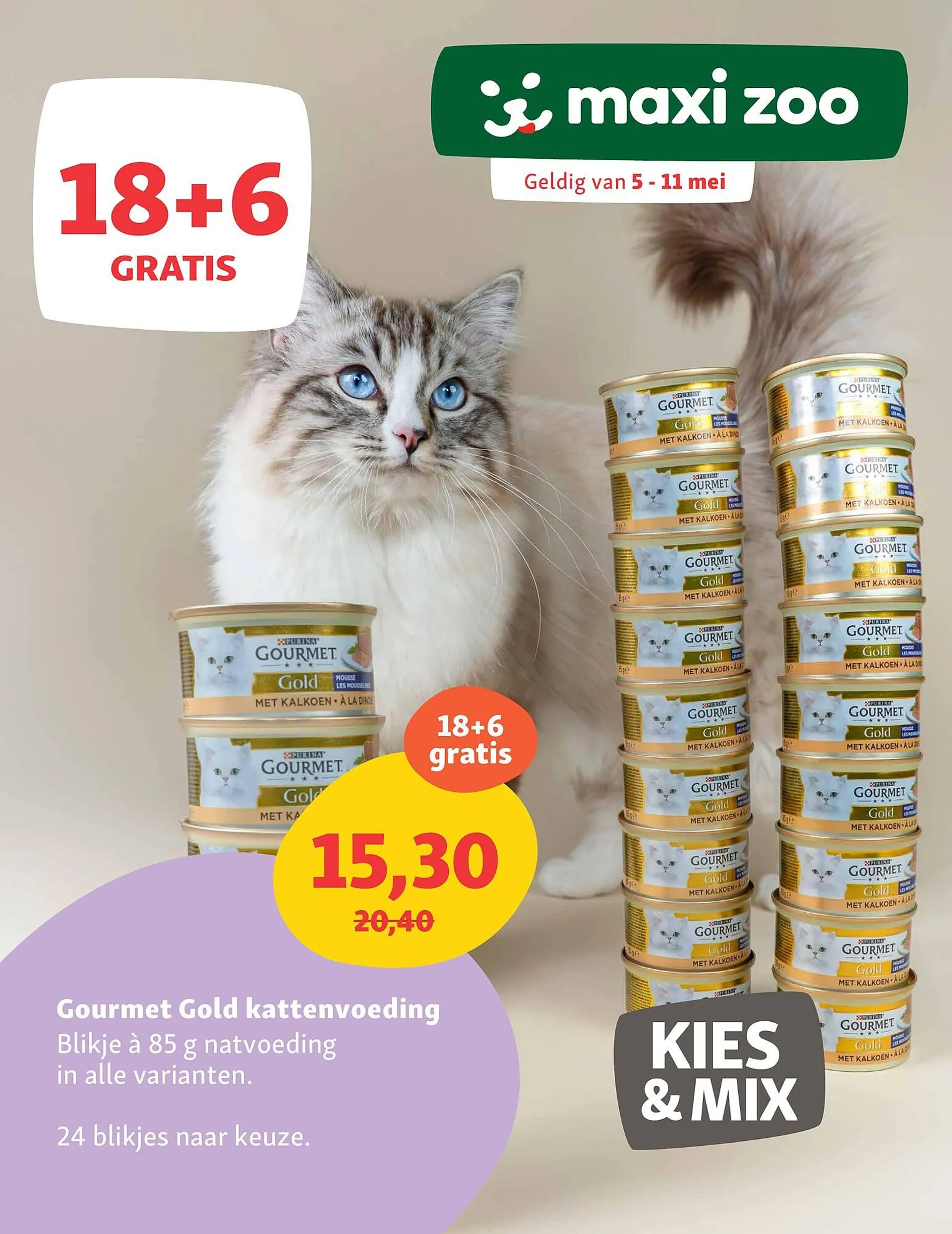 Maxi Zoo folder van 5 mei tot 11 mei 2025 - Folder pagina 1