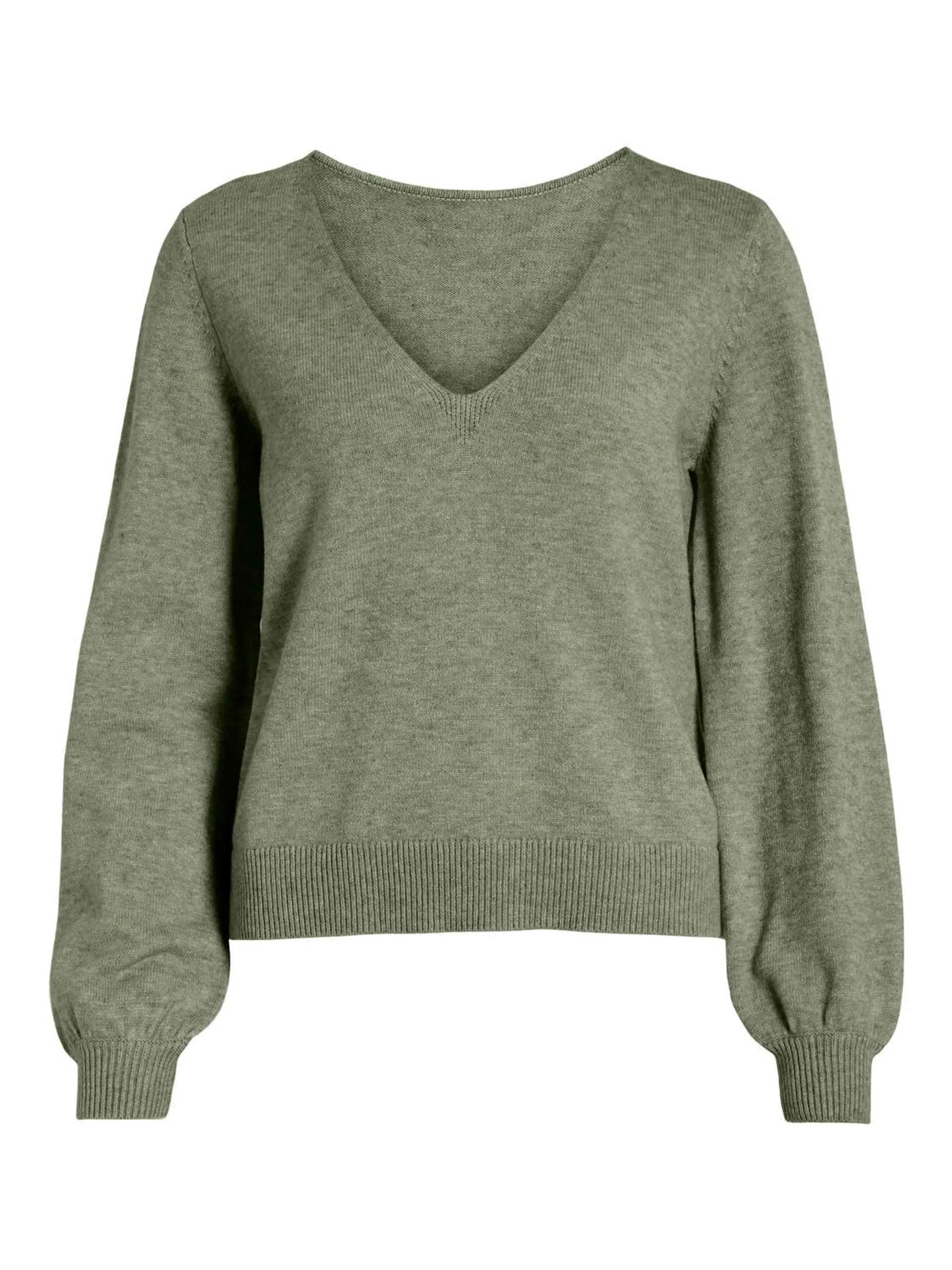 VIRIL Pullover - Oil Green