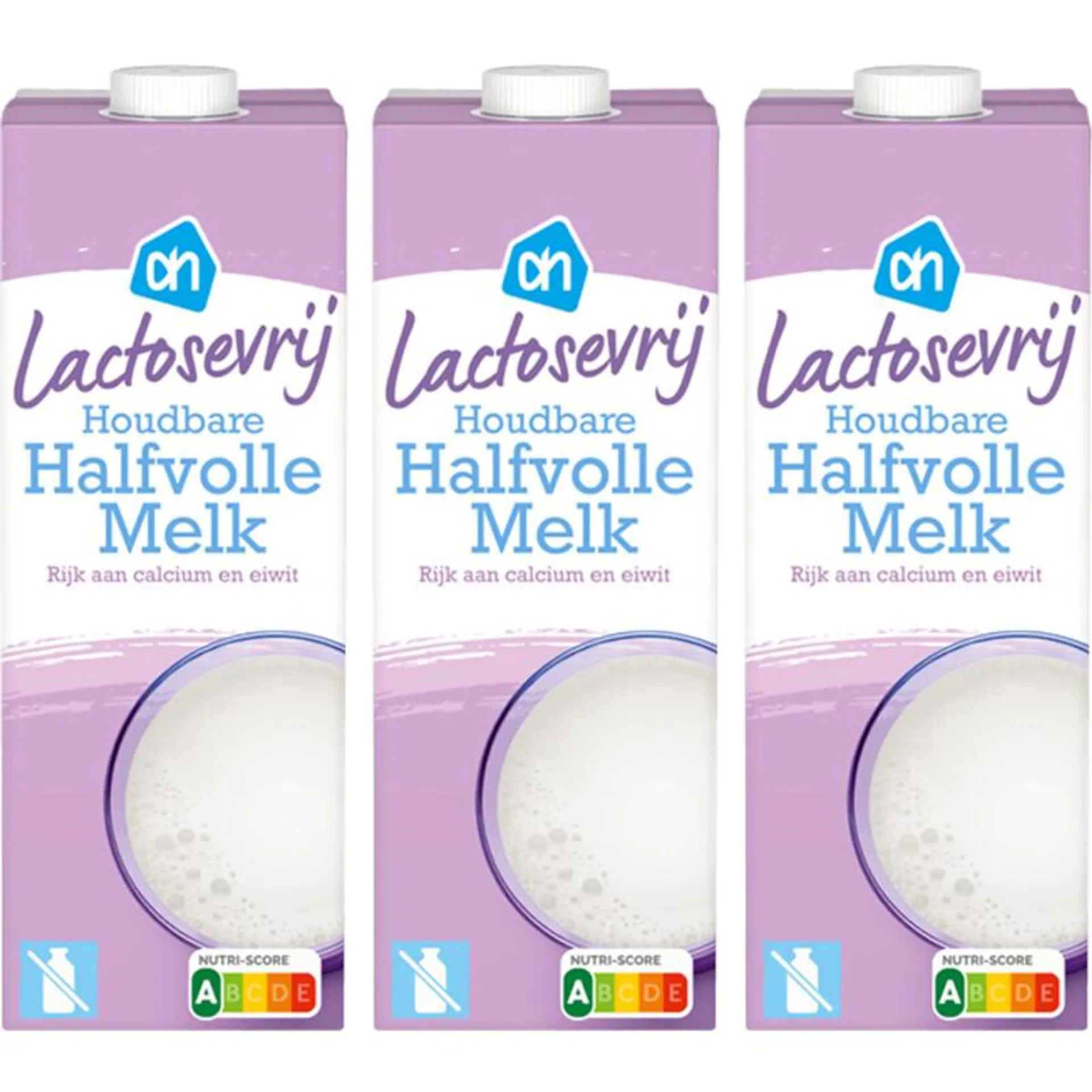 AH Lactosevrije halfvolle melk 3-p