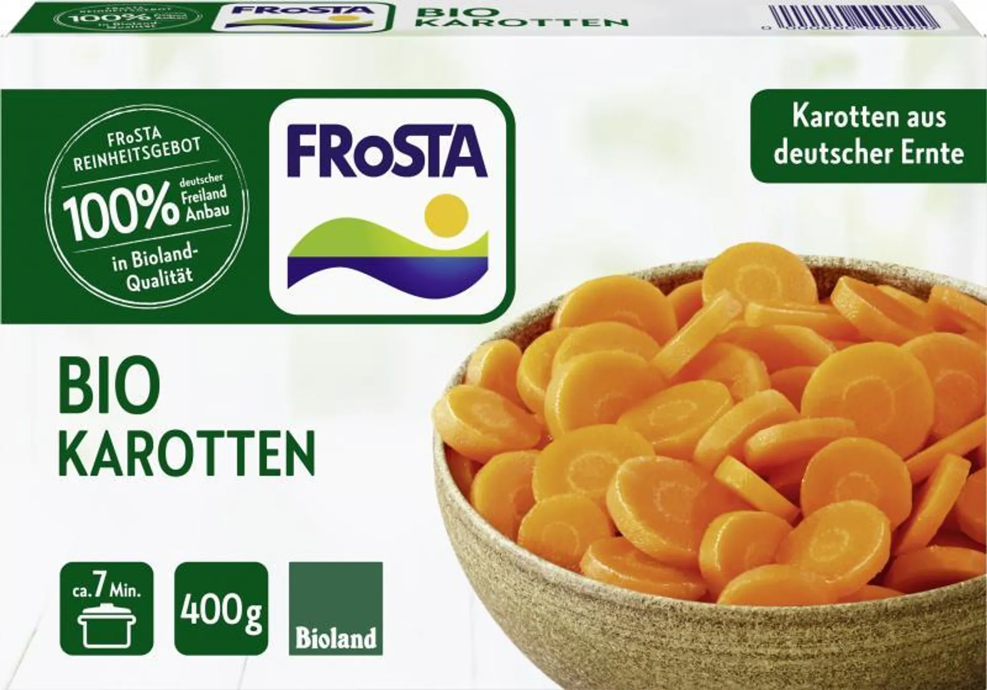 Frosta Bio Karotten 400 g