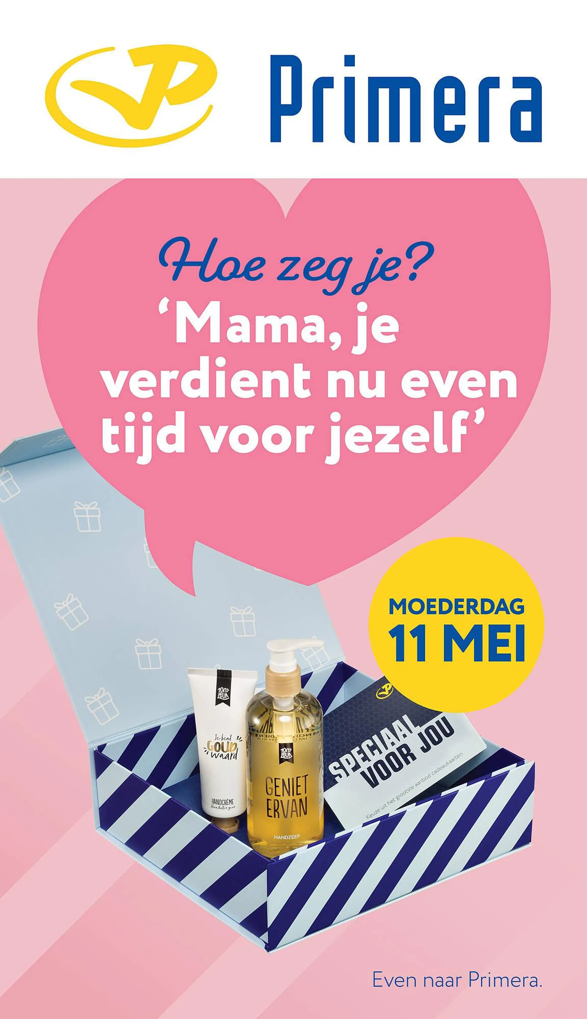 Primera folder van 3 mei tot 11 mei 2025 - Folder pagina 1