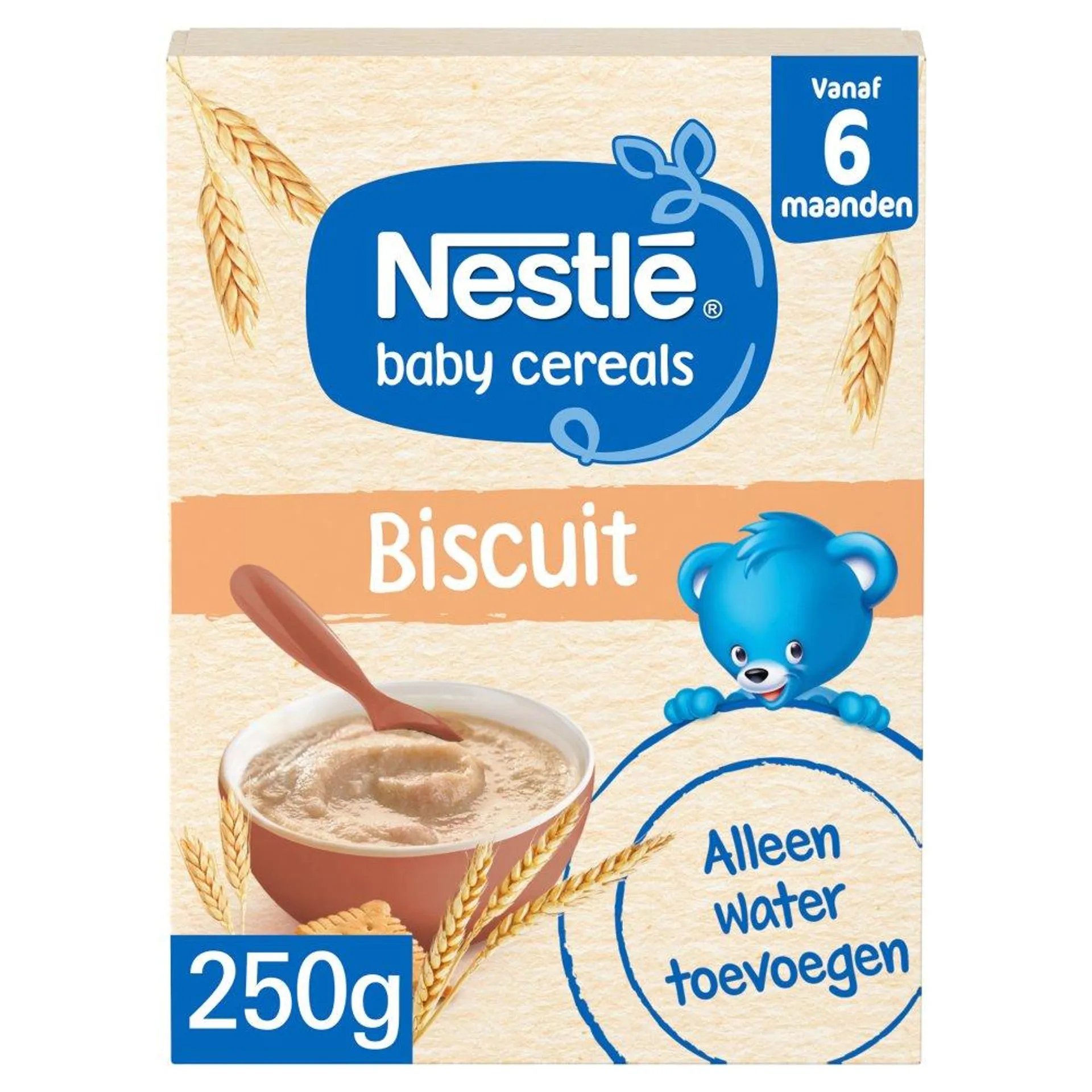 NESTLÉ baby cereals Biscuit 6+ baby pap - alleen water toevoegen 1 L