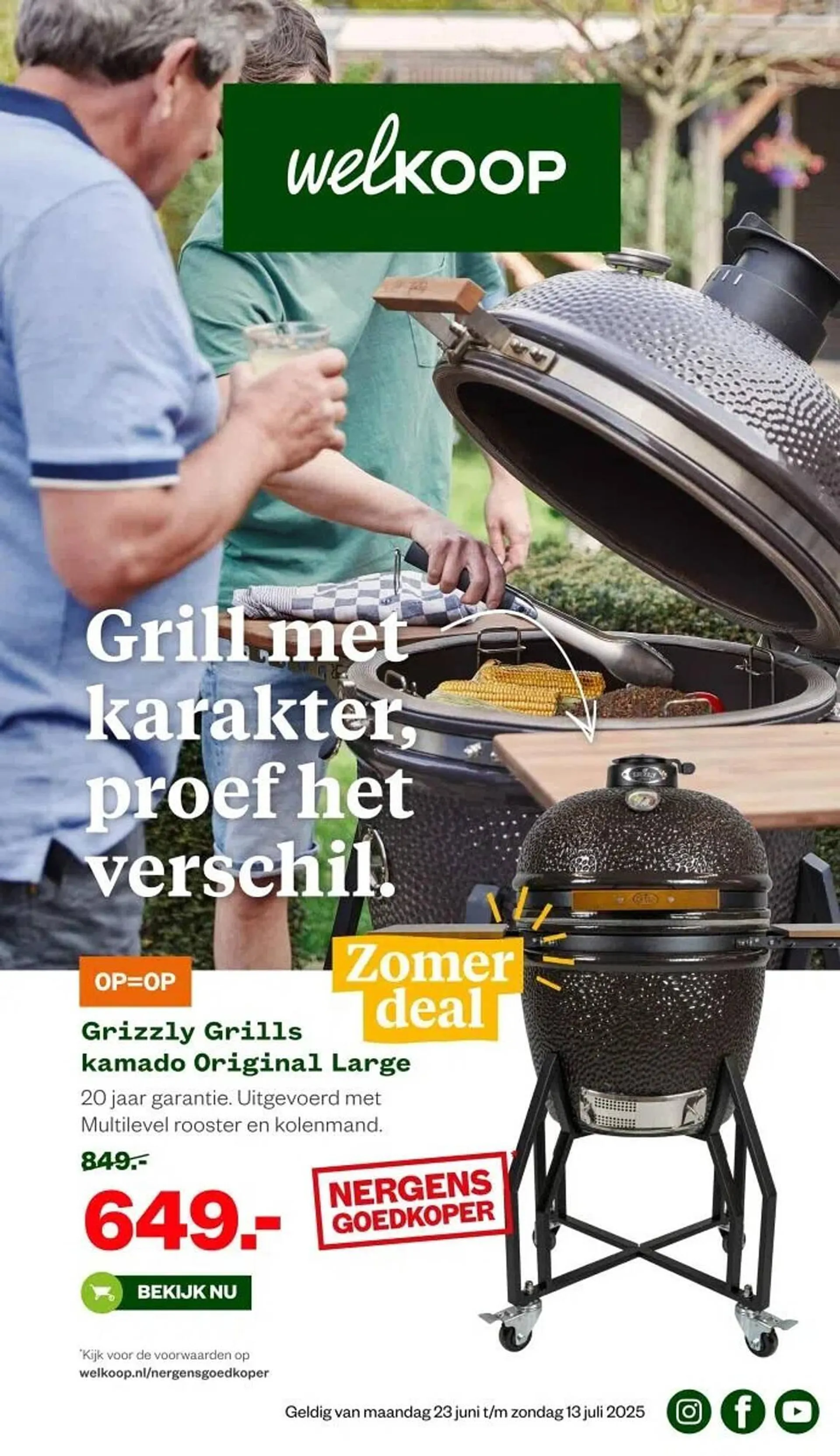 Welkoop folder van 7 juli tot 13 juli 2025 - Folder pagina 1