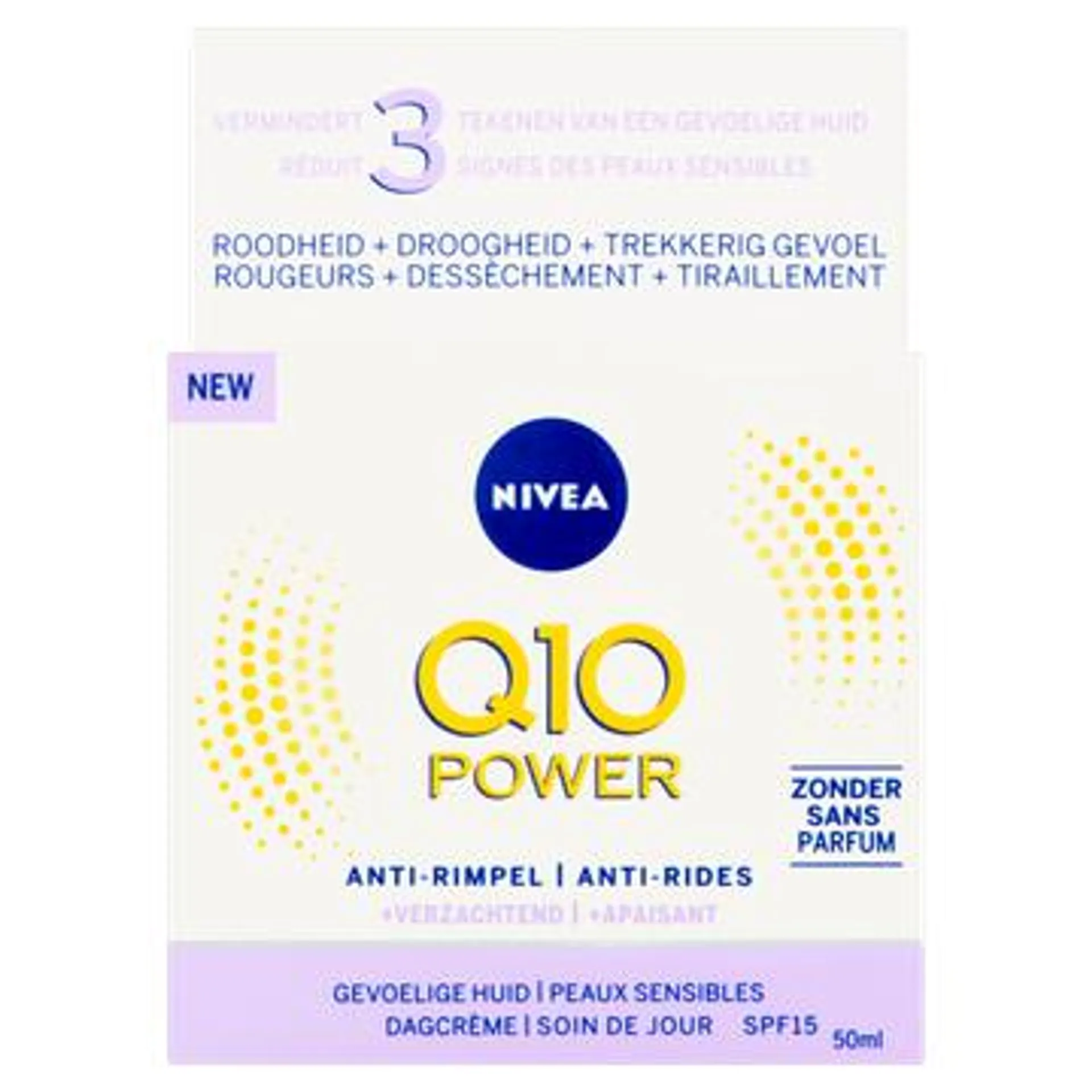 Nivea Q10 Power Anti-Rimpel + Verzachtend Dagcrème SPF15 50ml