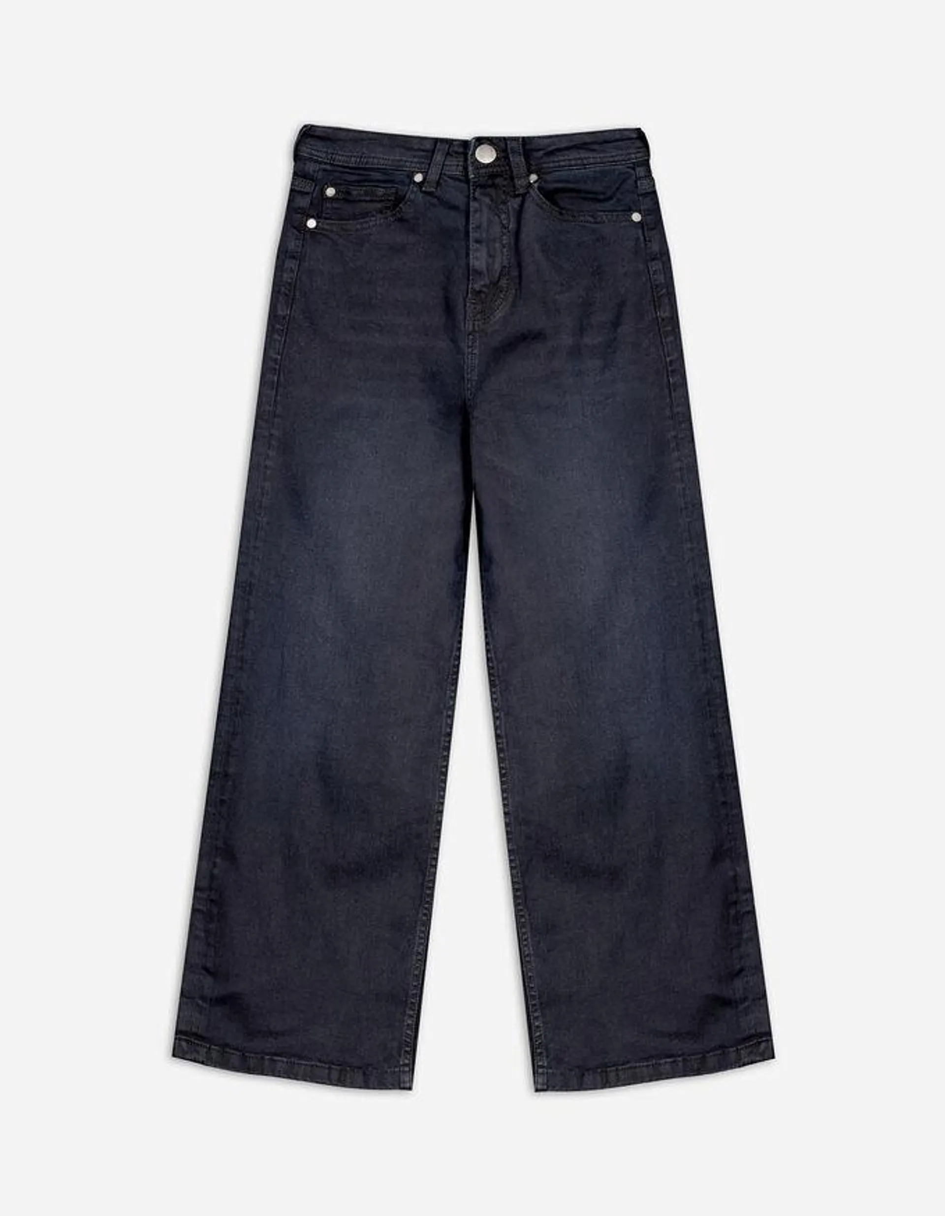 Jeans - Wide fit - zwart