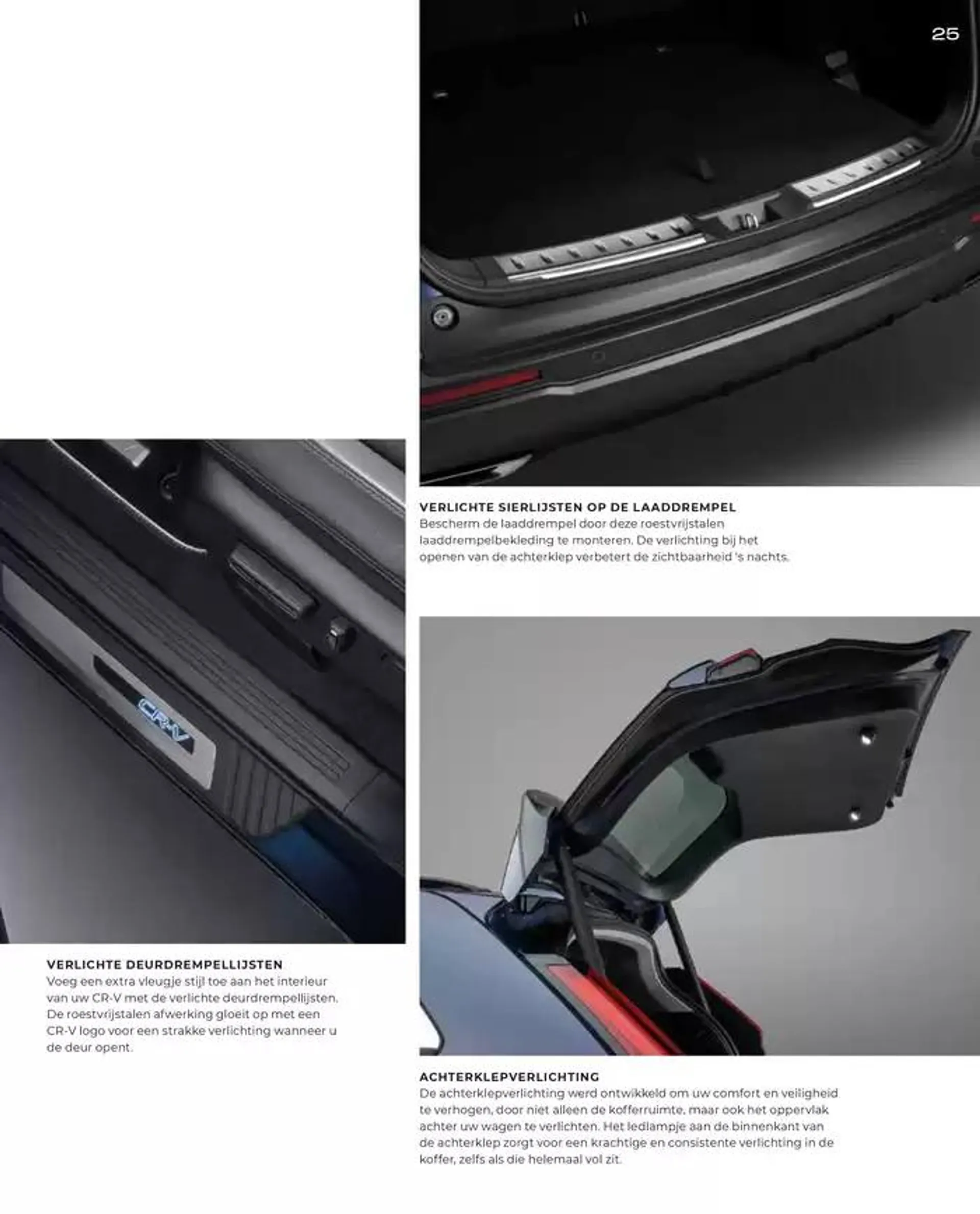 CR-V Accessories van 19 november tot 30 juni 2025 - Folder pagina 25