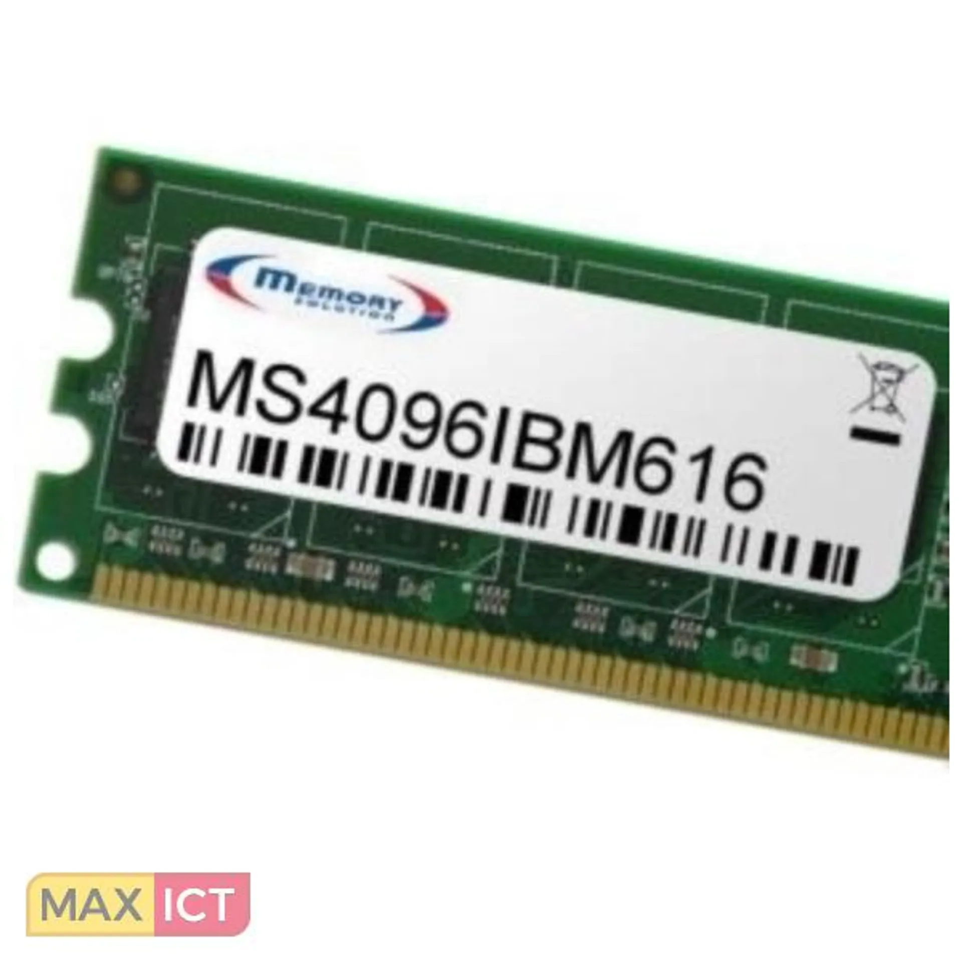 Max ICT Memory Solution MS4096IBM616 geheugenmodule 4 GB