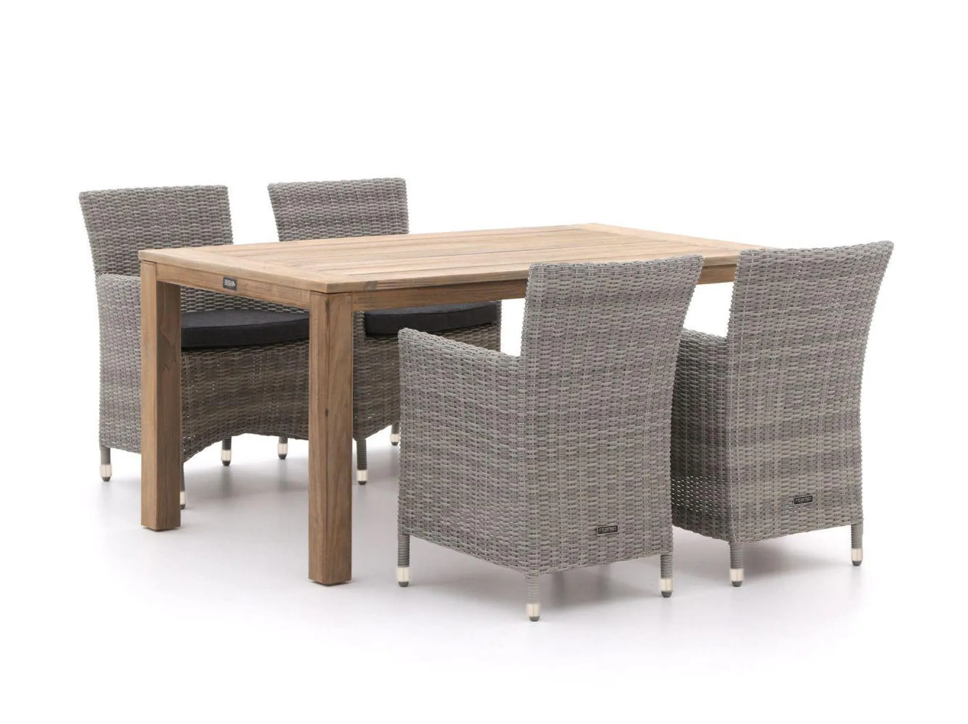 Intenso Borno/ROUGH-S 160cm dining tuinset 5-delig