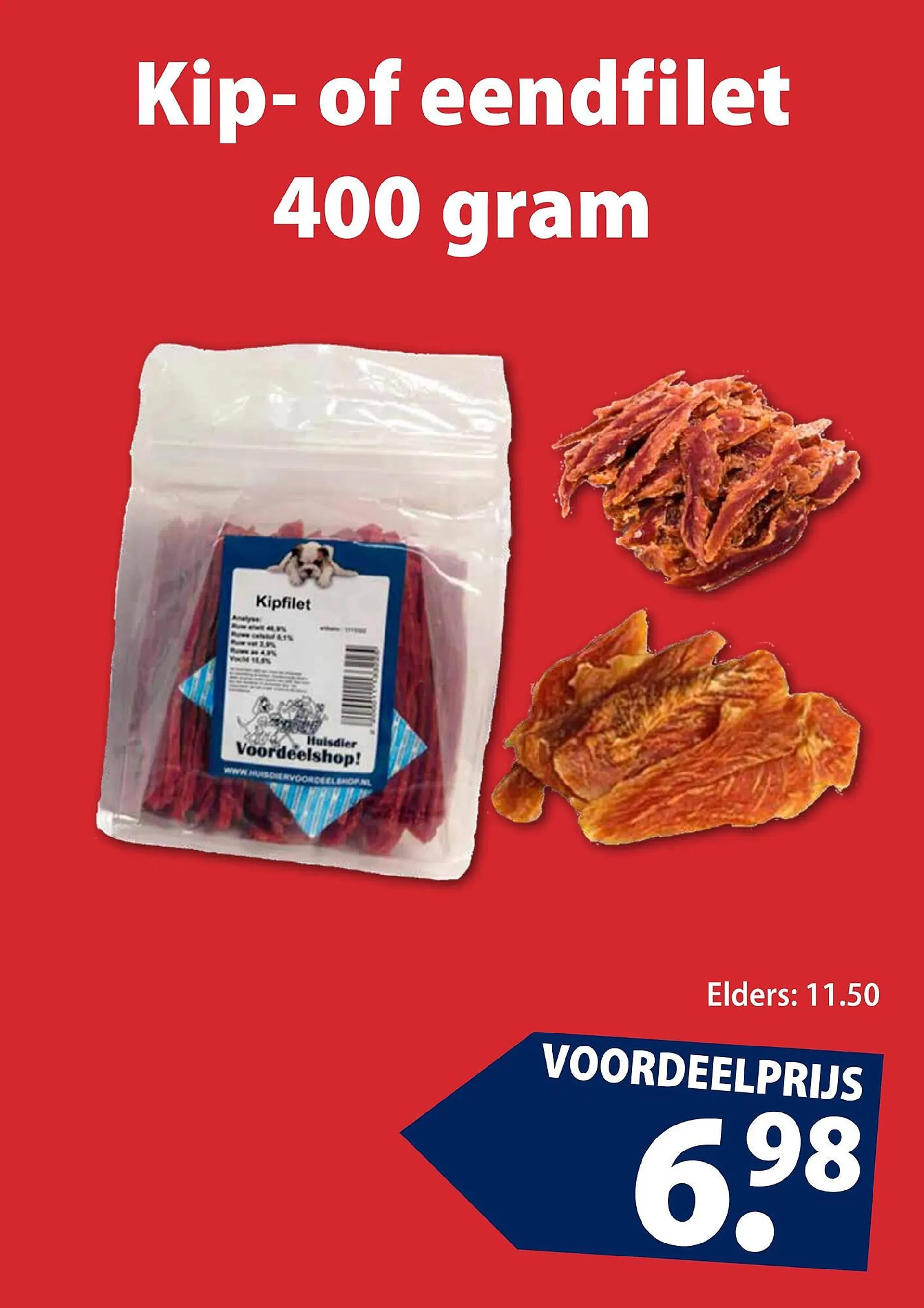 Huisdier Voordeelshop folder - 2