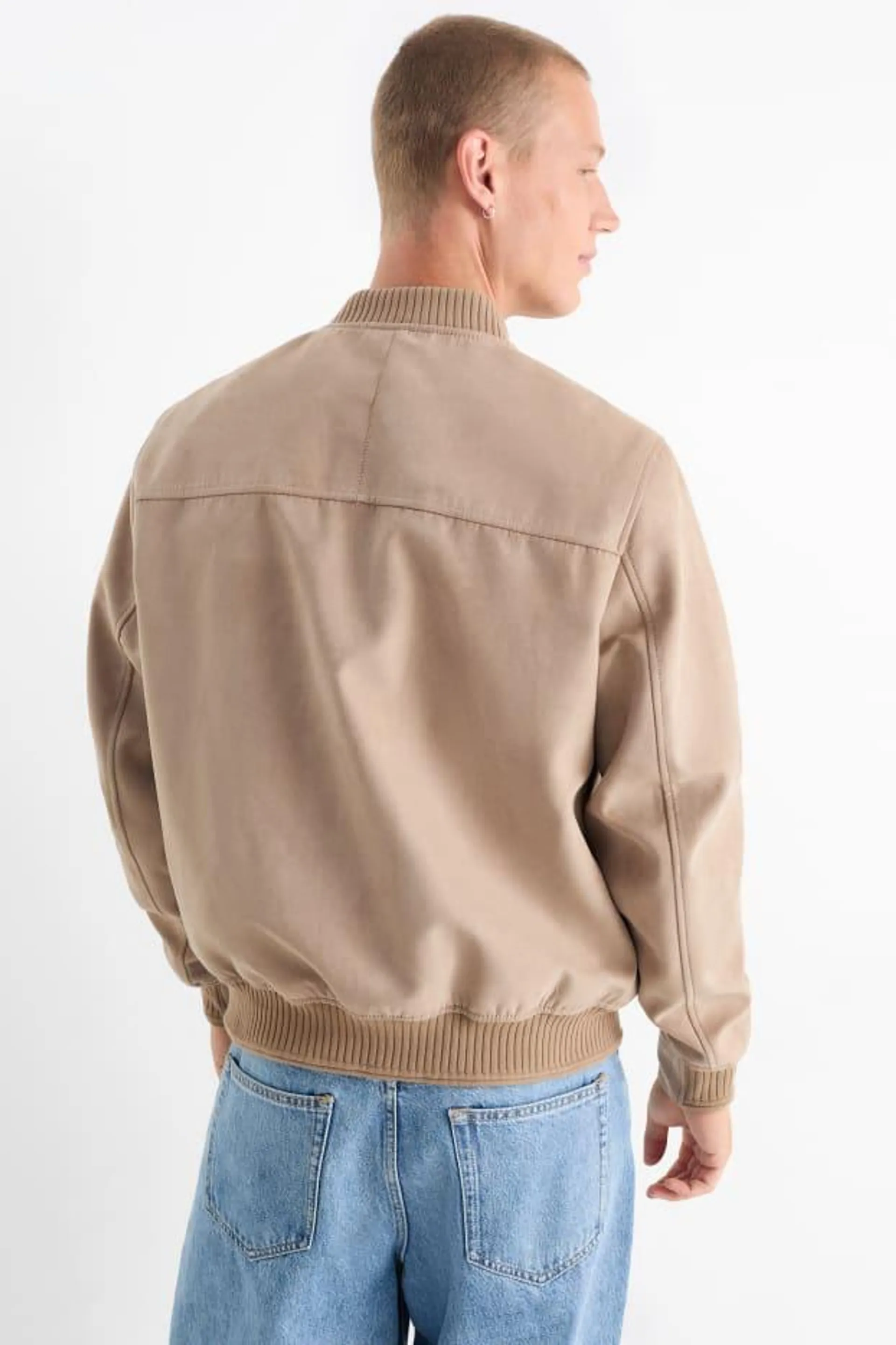 Bomber jacket - faux leather