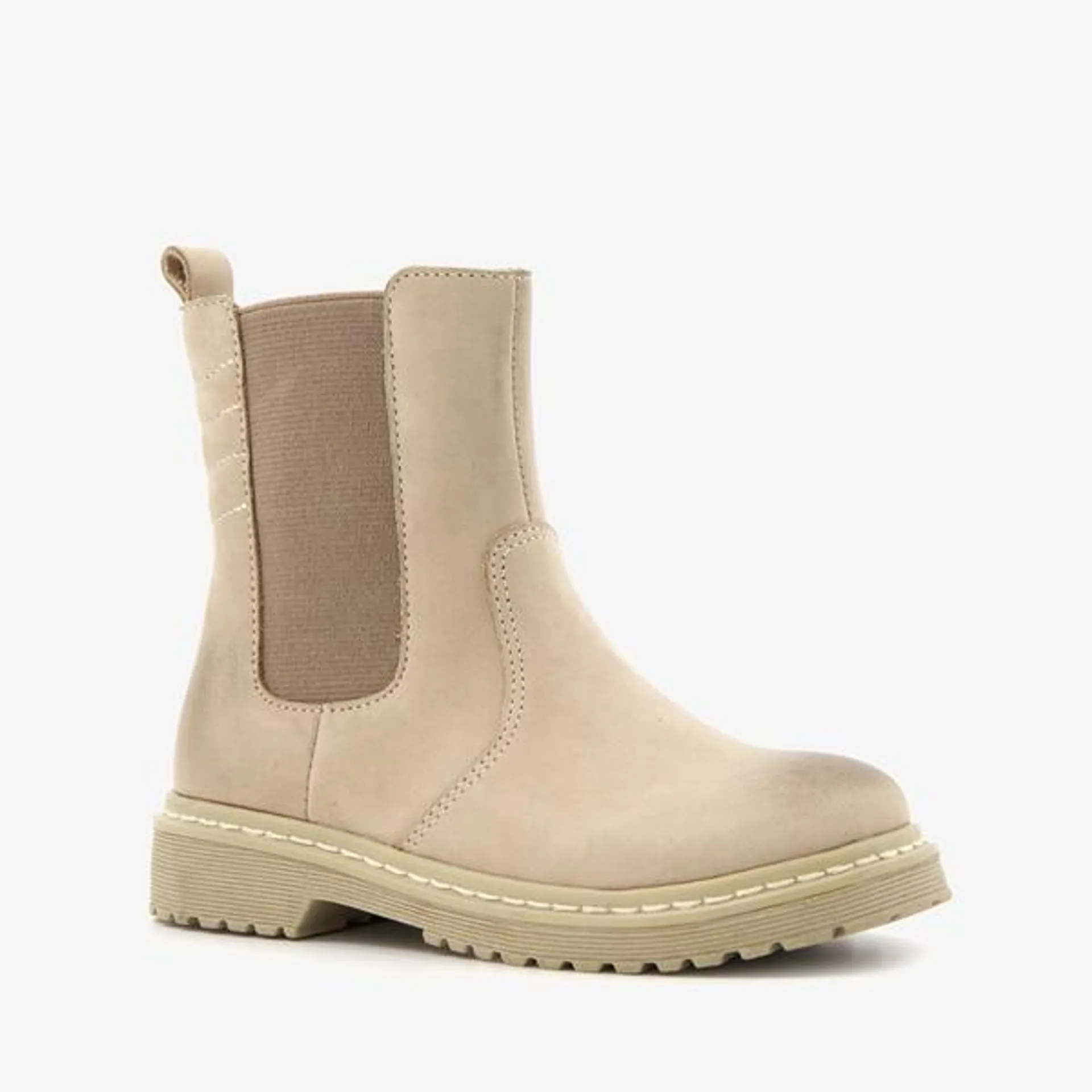 Beige chelsea boots van TwoDay. Gemaakt van leer, een binnenwerk van leer e...