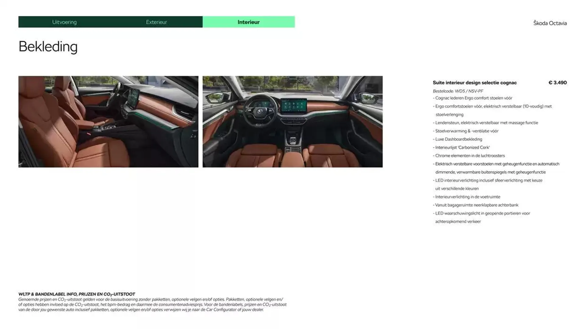 Škoda Octavia (Combi) prijslijst per 6 september 2024 van 6 december tot 6 december 2025 - Folder pagina 15