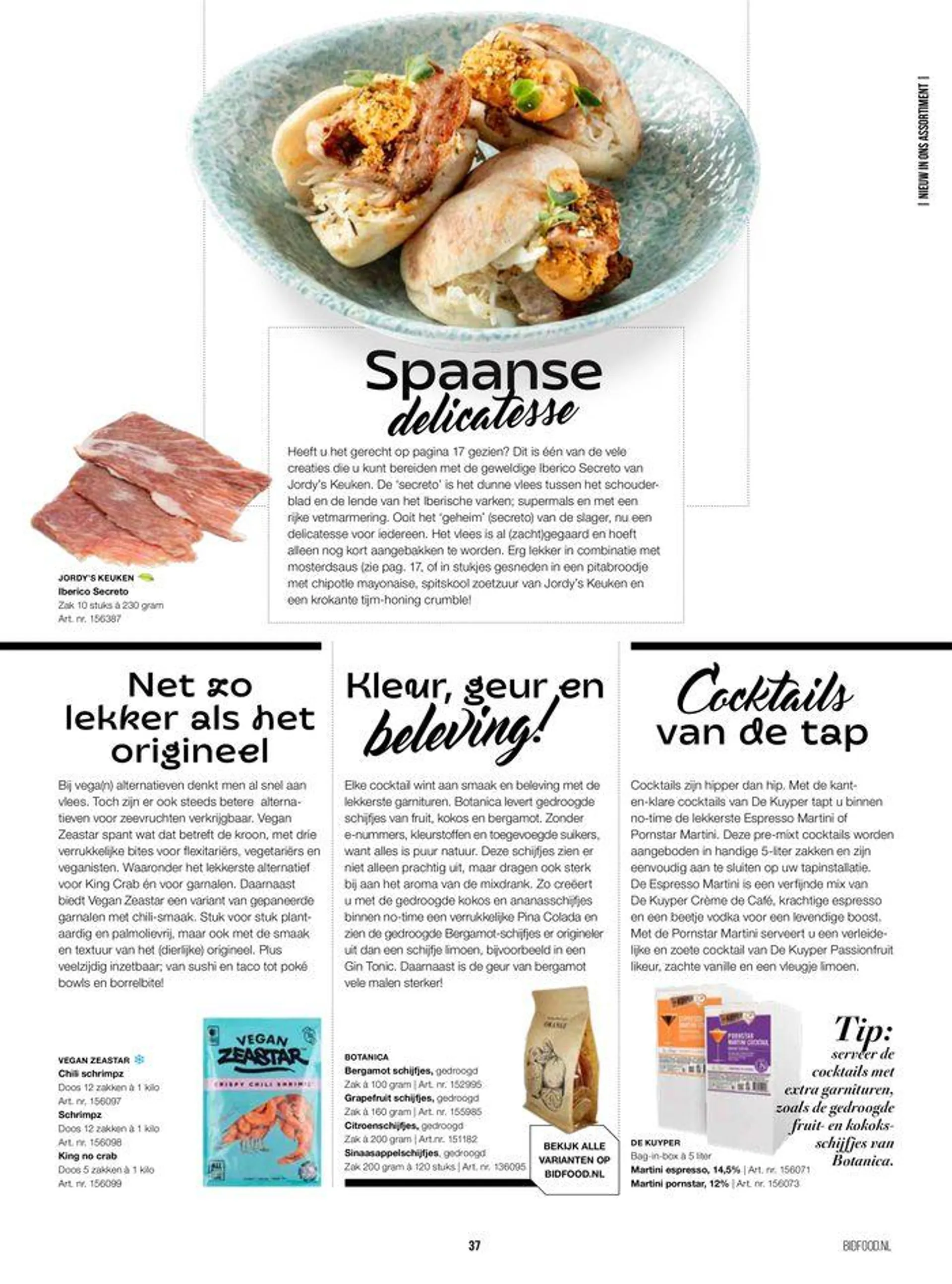 Appetizer van 16 september tot 13 oktober 2024 - Folder pagina 37