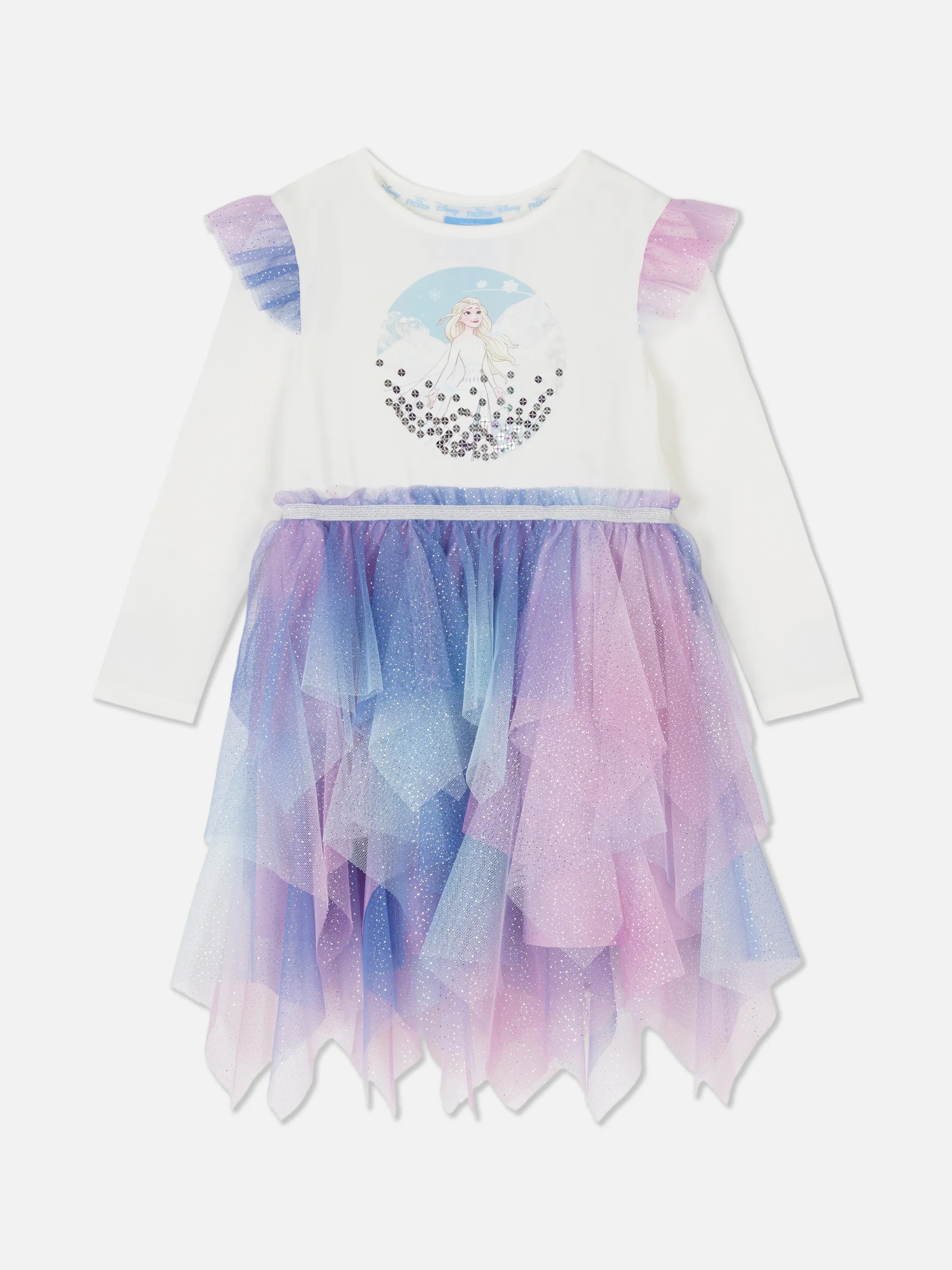 Vestido con falda de tul de Frozen de Disney