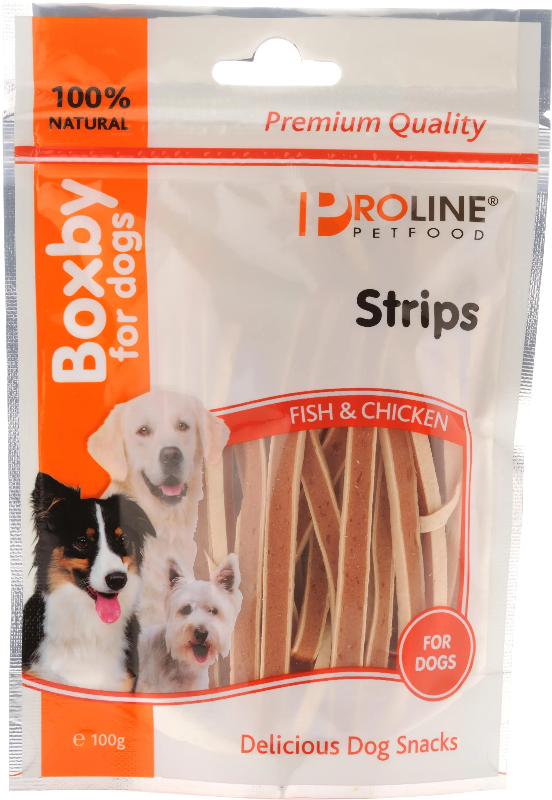 Boxby stripes dogs 100g