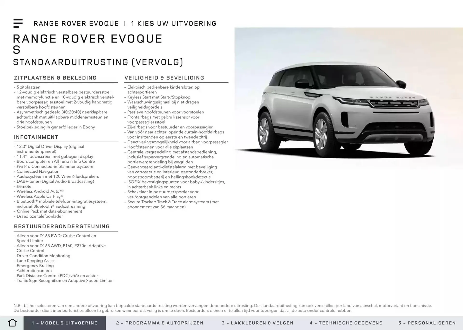 Land Rover folder van 20 november tot 30 juni 2025 - Folder pagina 4