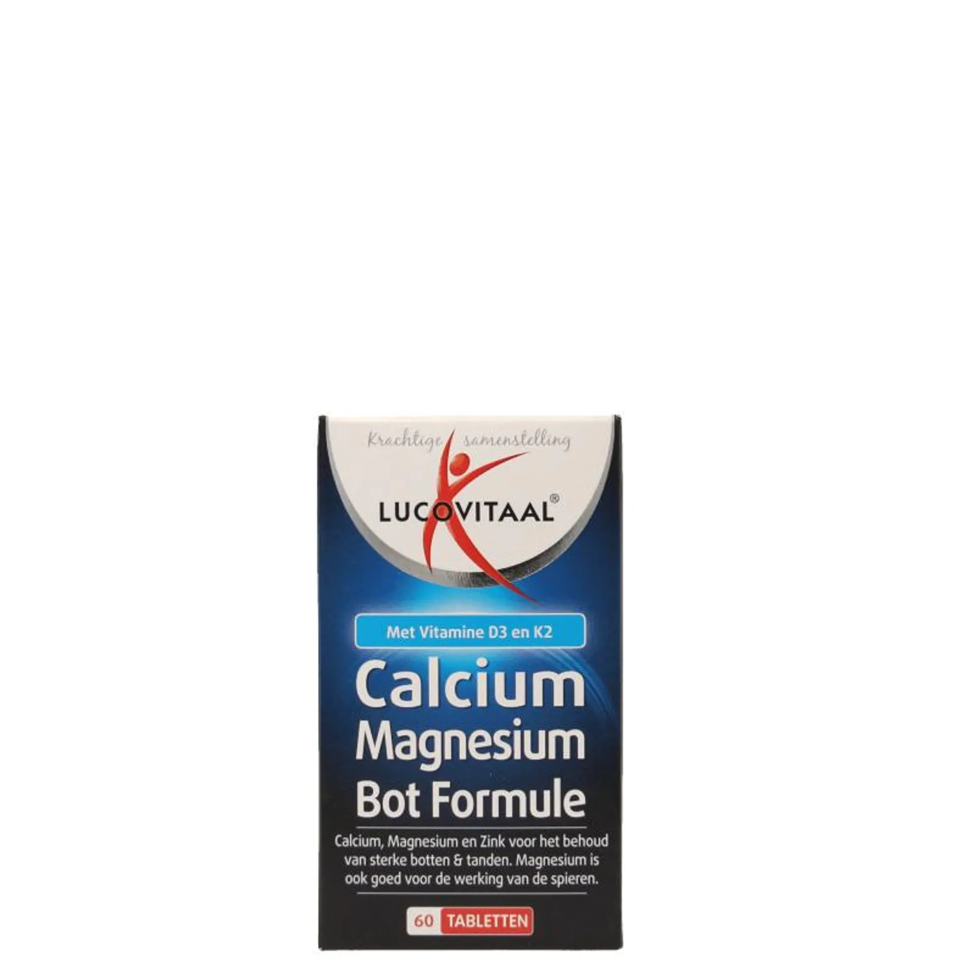 Lucovitaal Calcium magnesium botformule 60 tabletten