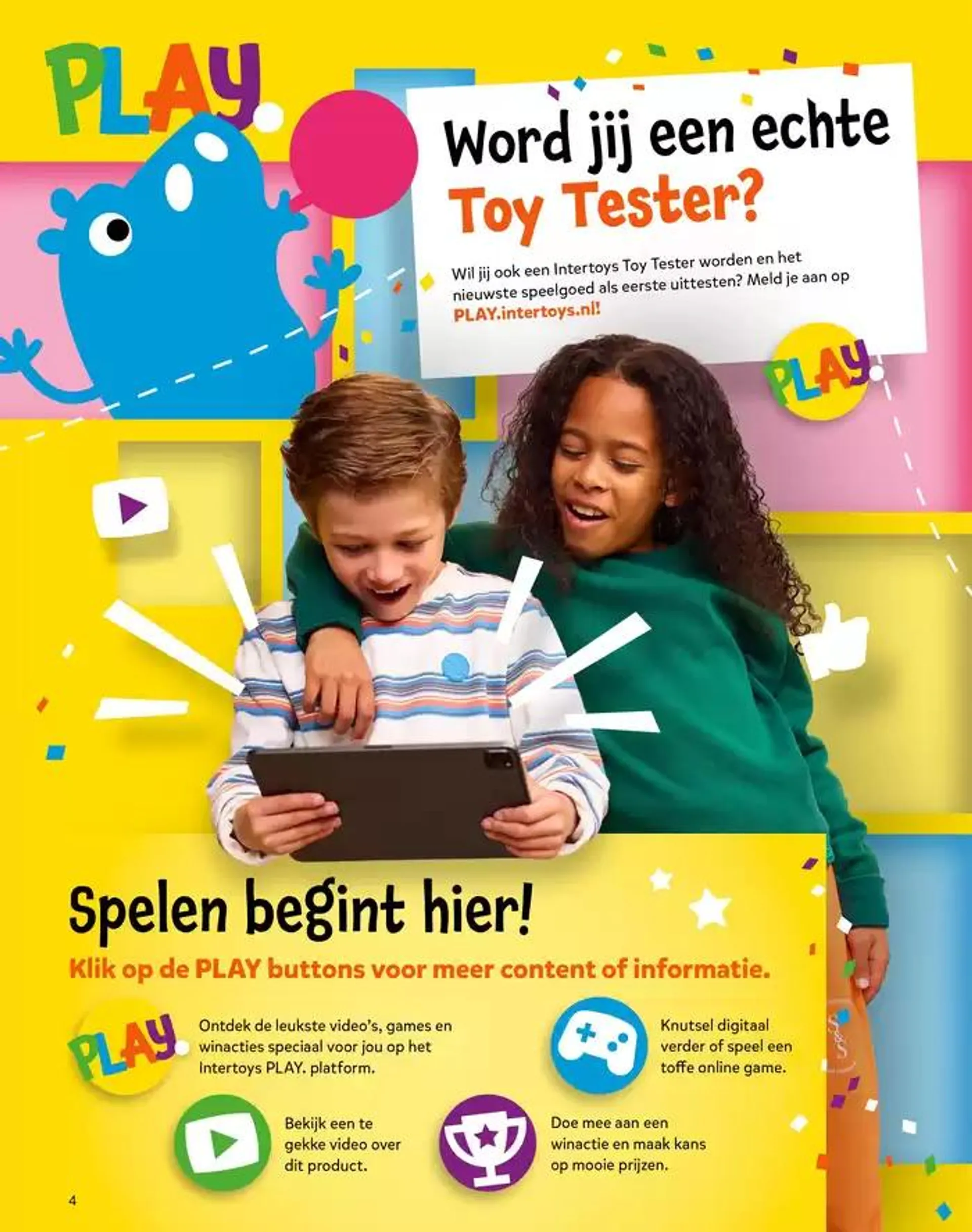 Intertoys Speelboek 2024 van 18 oktober tot 1 november 2024 - Folder pagina 4