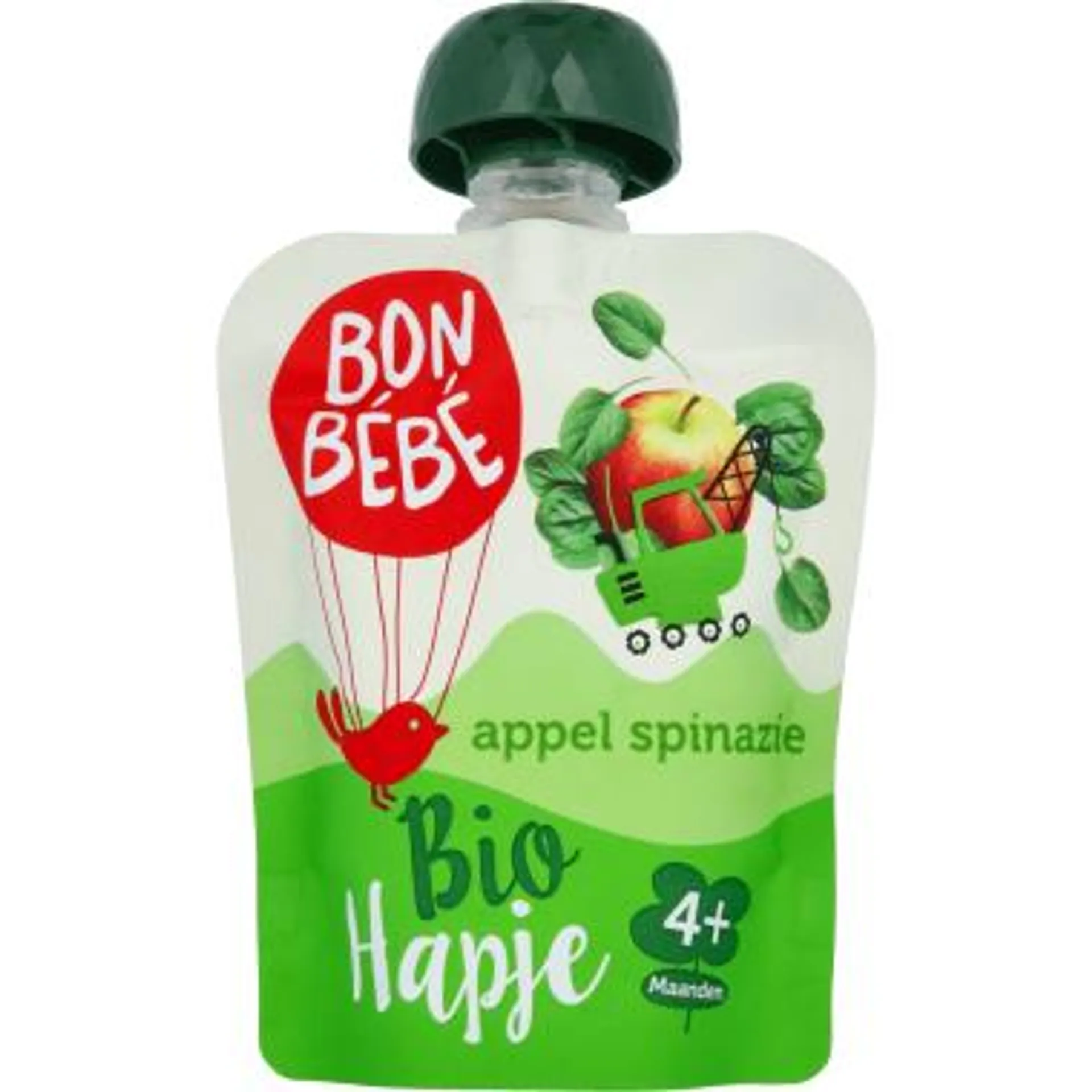 Bonbébé Appel Spinazie 90 g