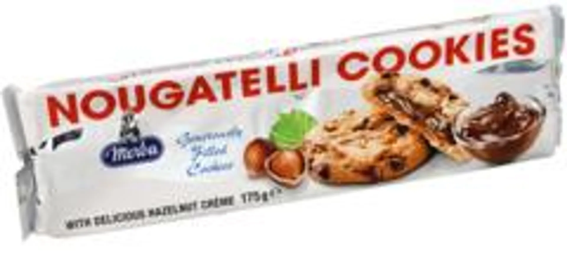 3 pakken Merba Nougatelli Cookies 175g