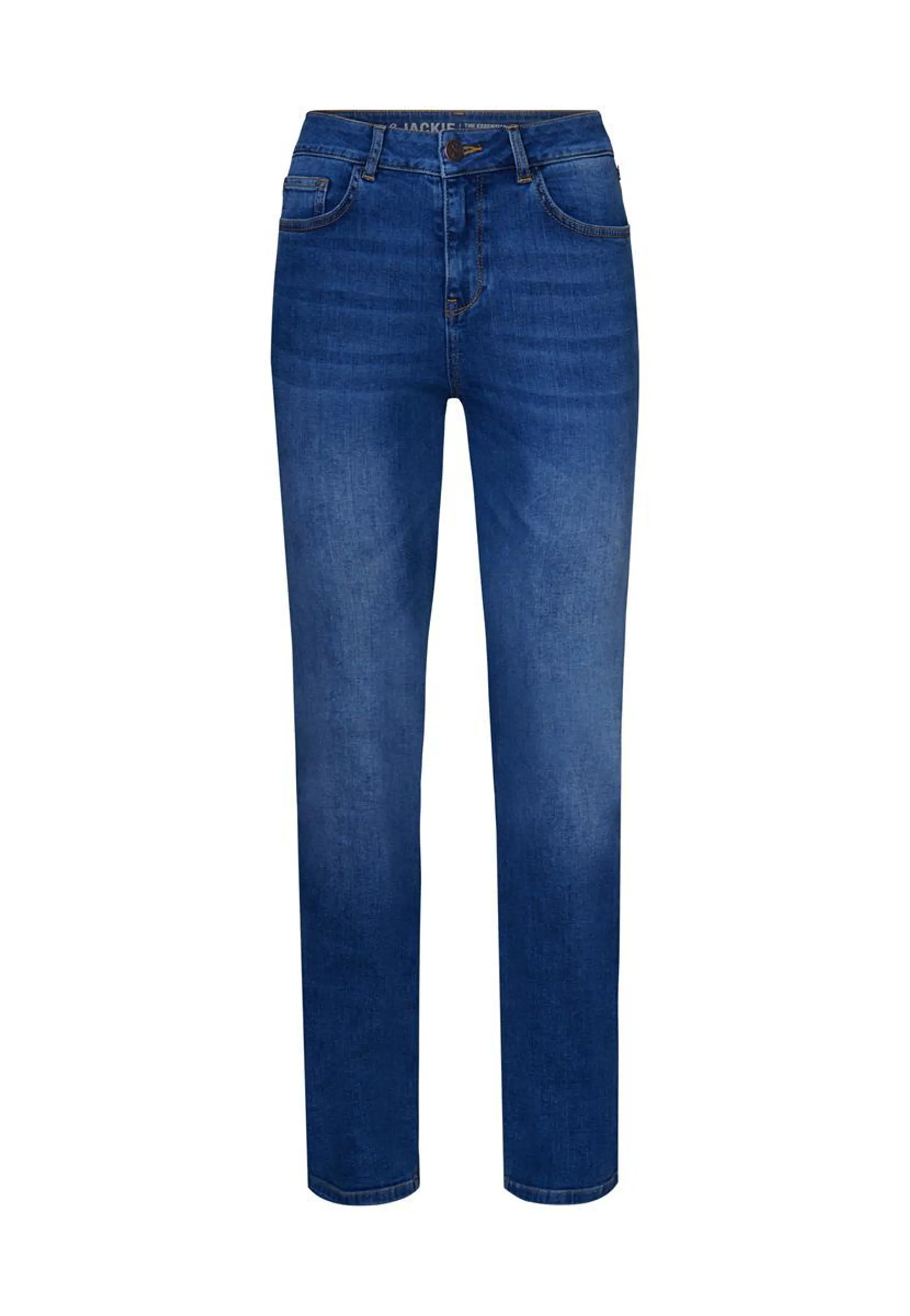 Jeans straight fit blauw 36"