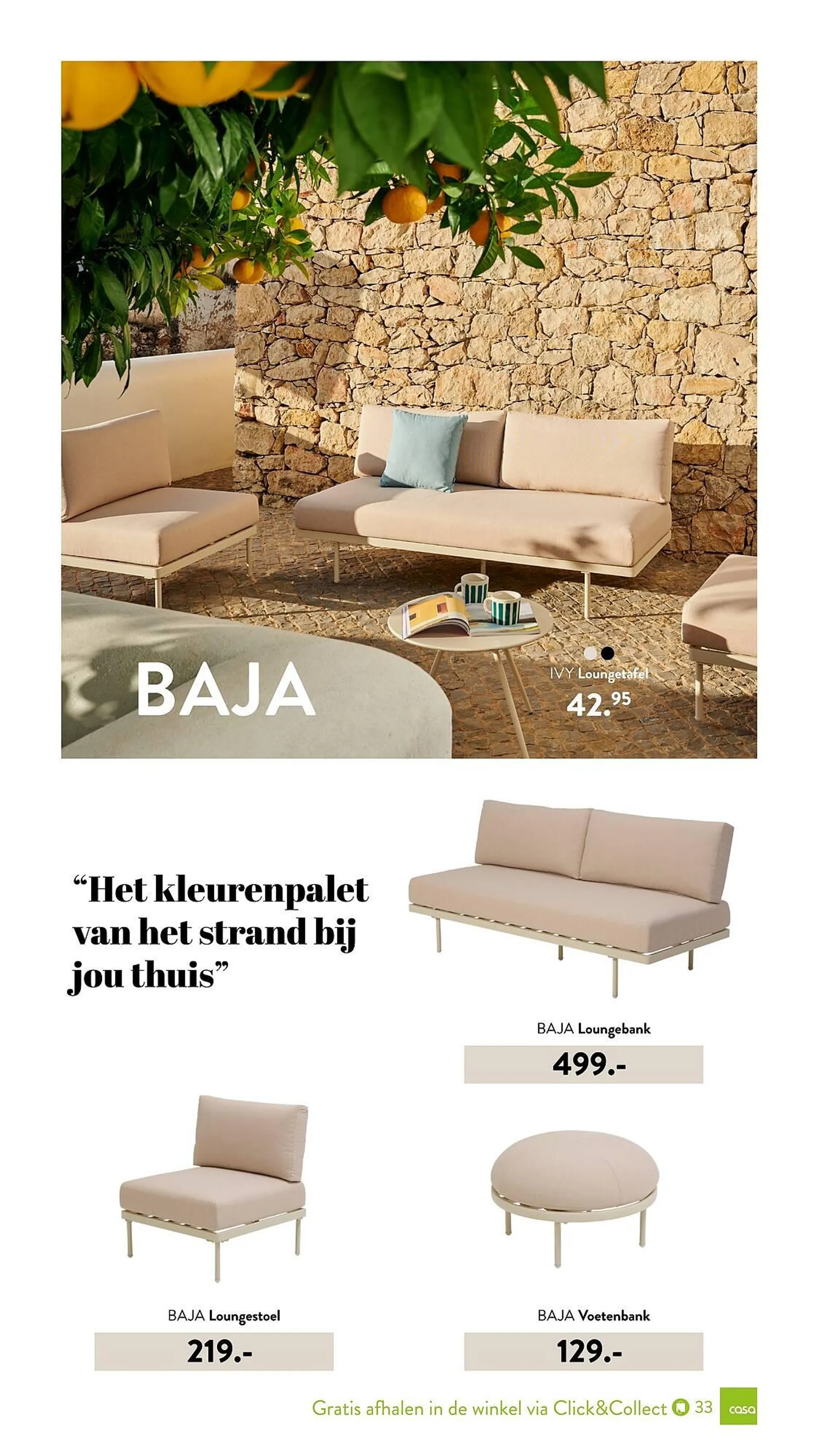 Casa folder van 3 maart tot 1 oktober 2025 - Folder pagina 33