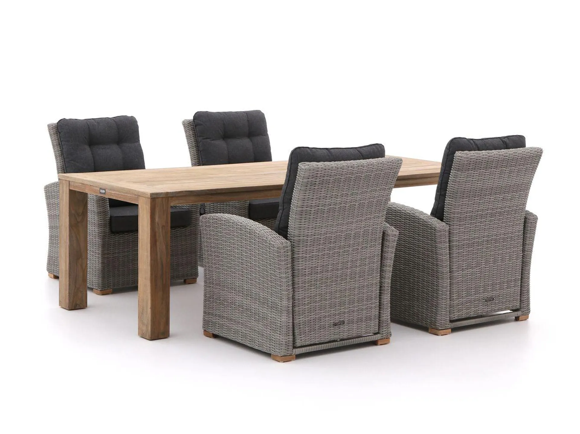 Intenso Mazzano/ROUGH-X 240cm lounge-dining tuinset 5-delig verstelbaar