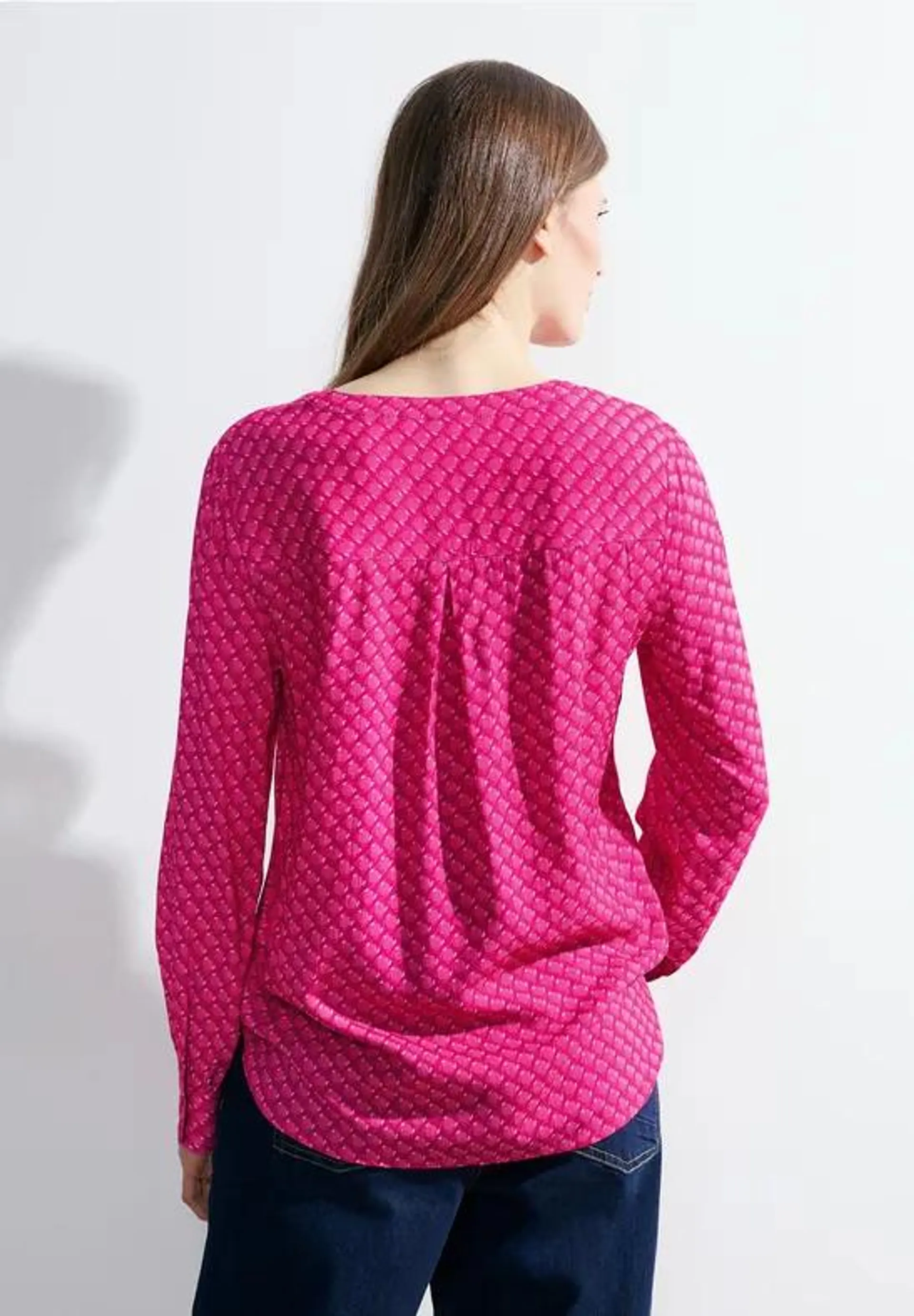 Tuniek-blouse met print