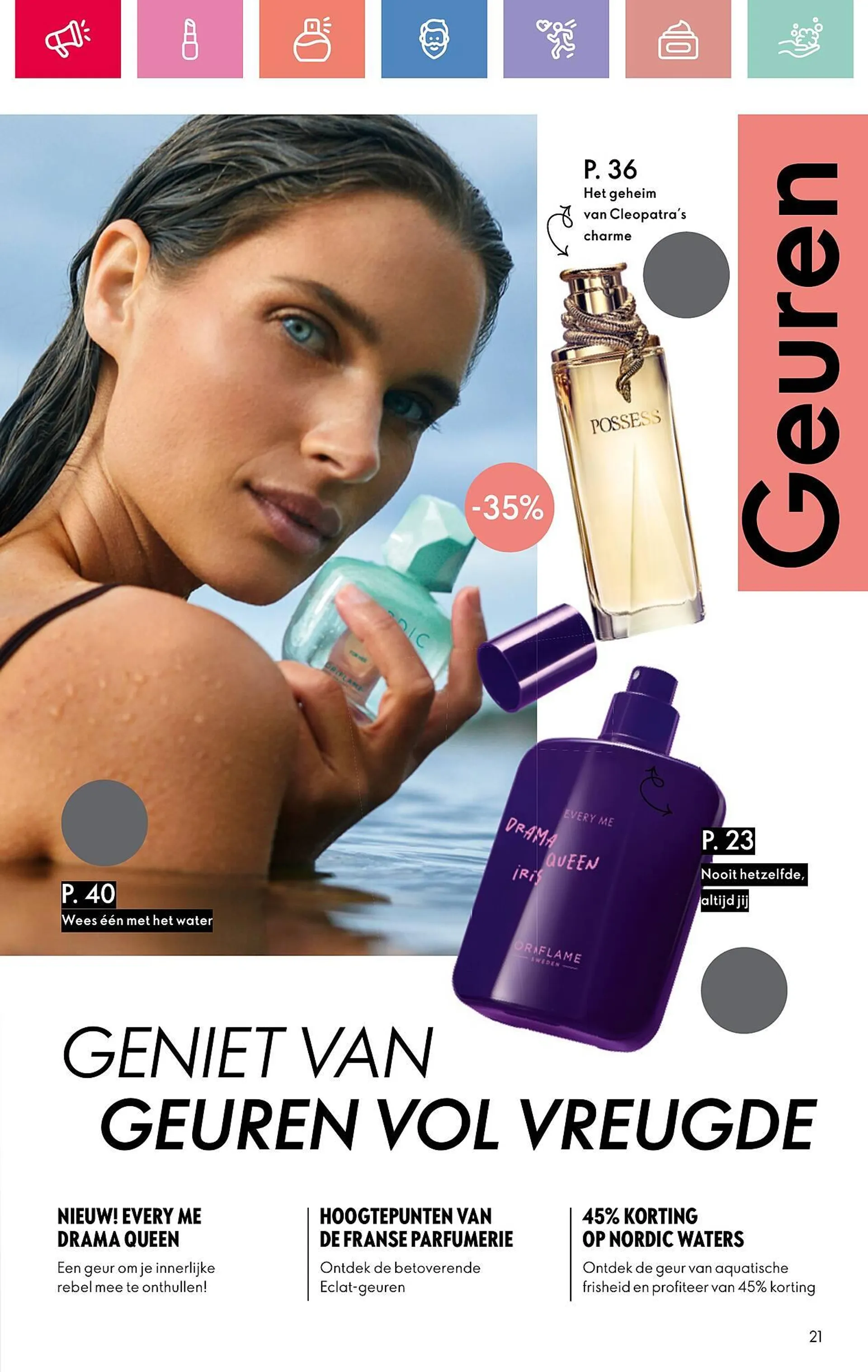 Oriflame folder van 7 mei tot 10 mei 2025 - Folder pagina 21
