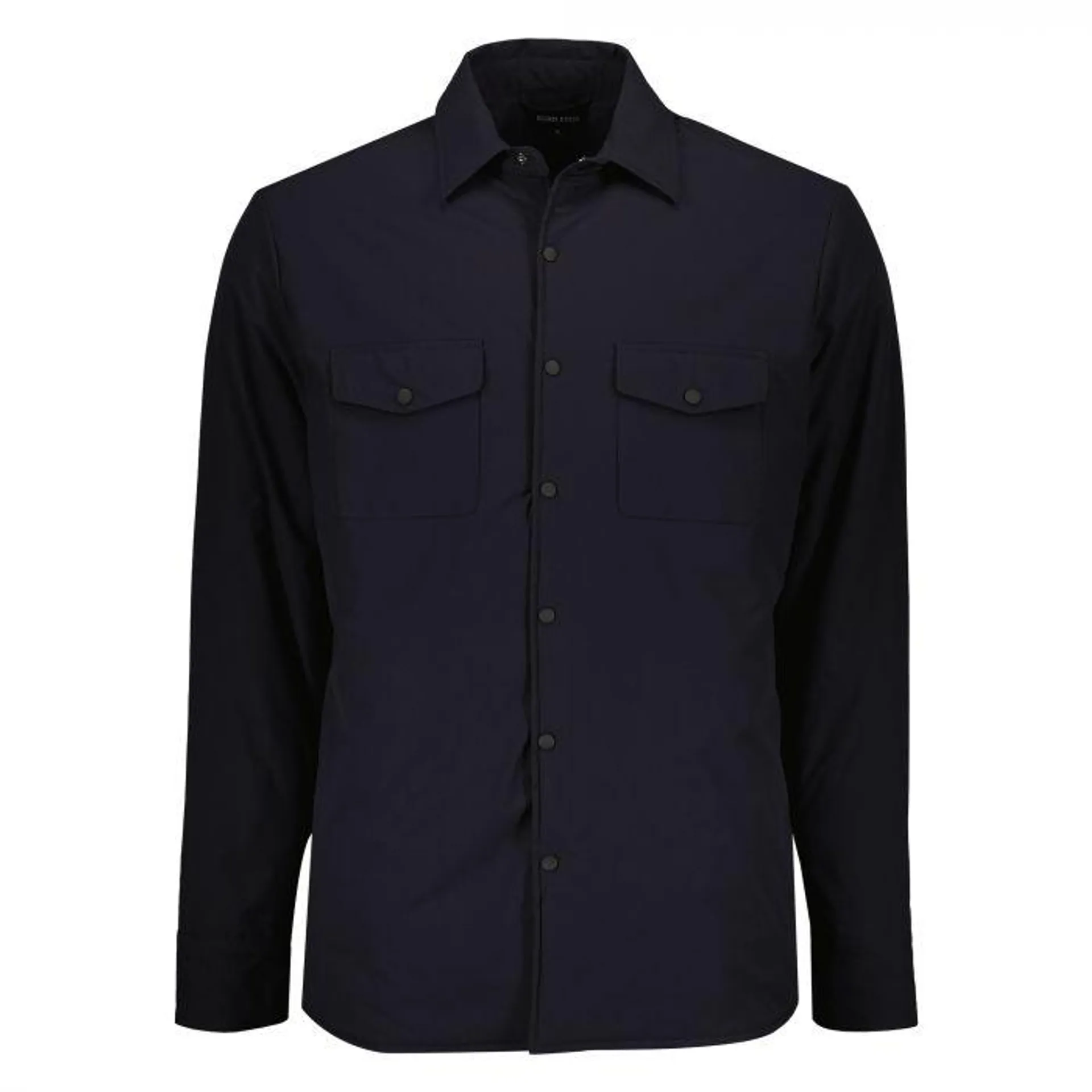 Memphis Overshirt Shirtjacket Donkerblauw