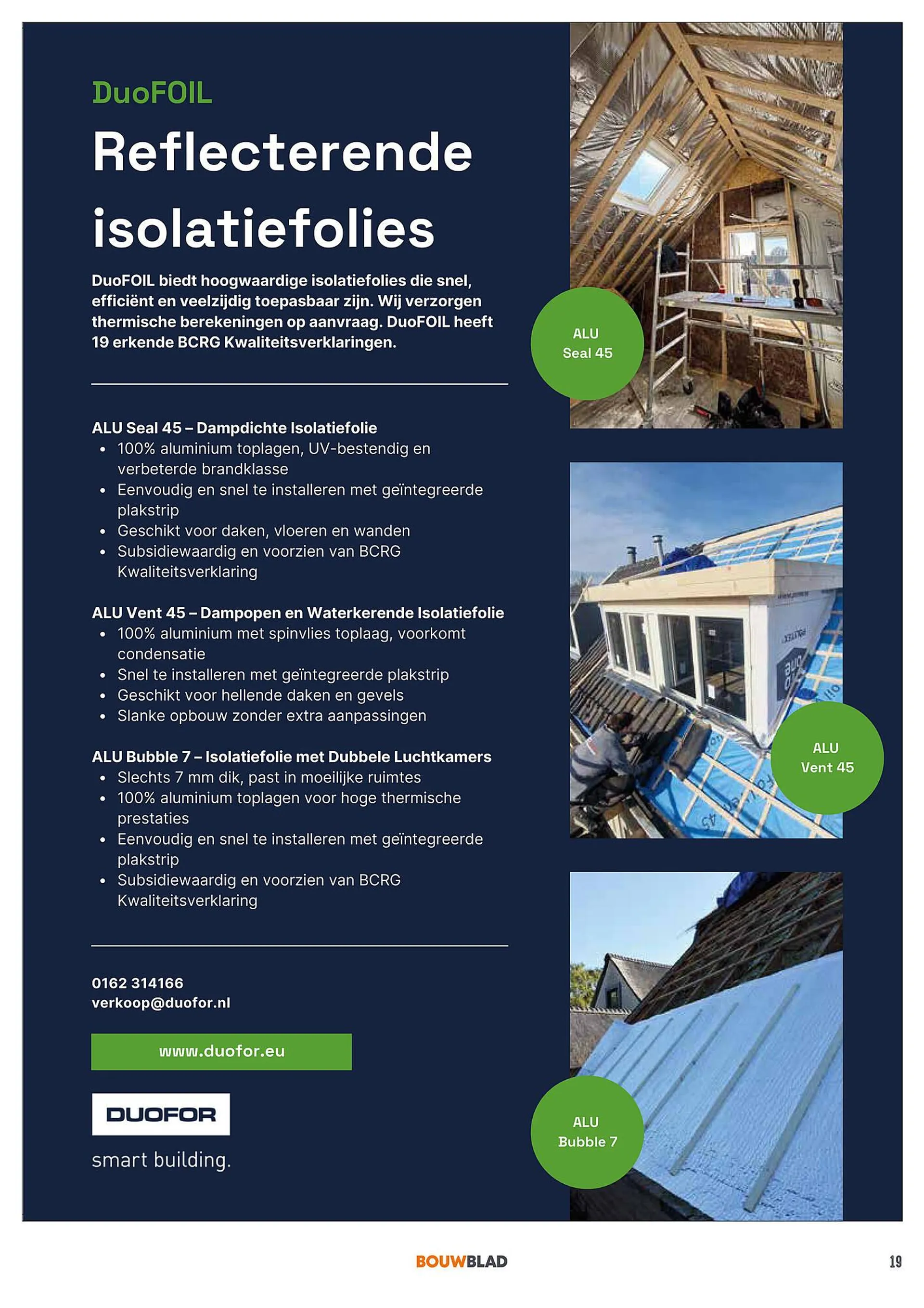 BPG Bouwpartner Groep folder van 1 mei tot 31 mei 2025 - Folder pagina 19
