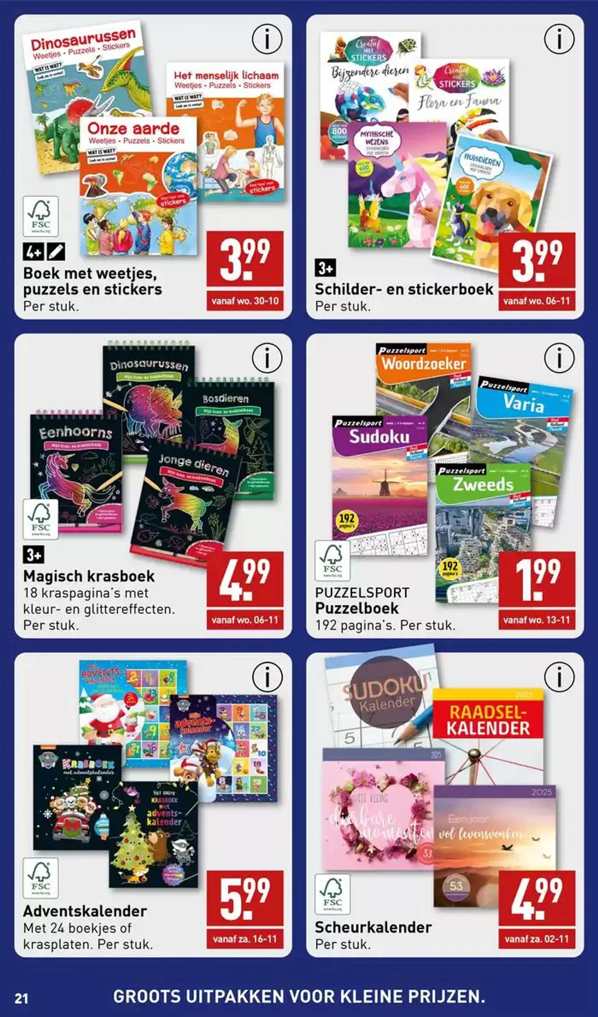 Topdeals en kortingen van 31 oktober tot 14 november 2024 - Folder pagina 21