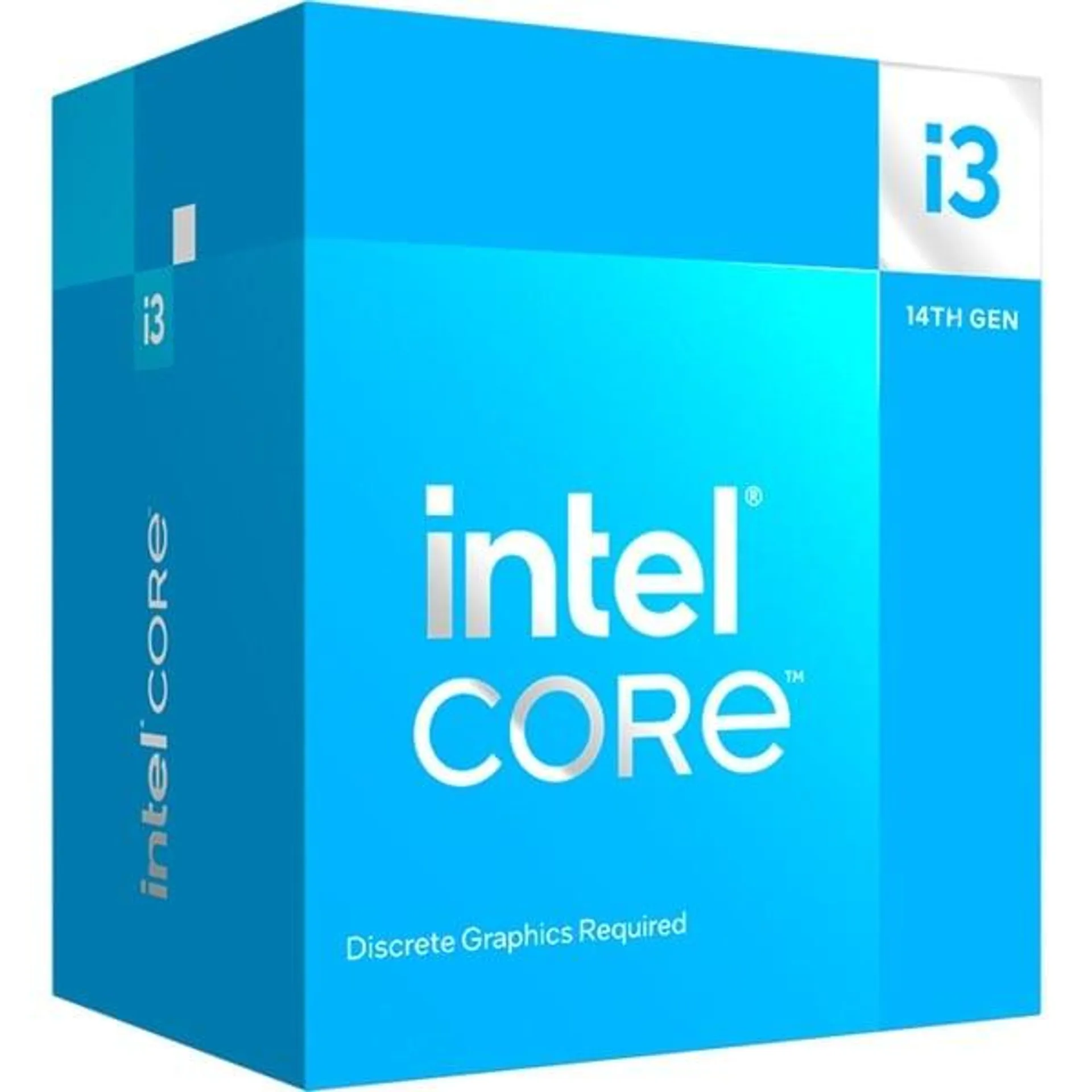 Core i3-14100, 3,5 GHz (4,7 GHz Turbo Boost) socket 1700 processor