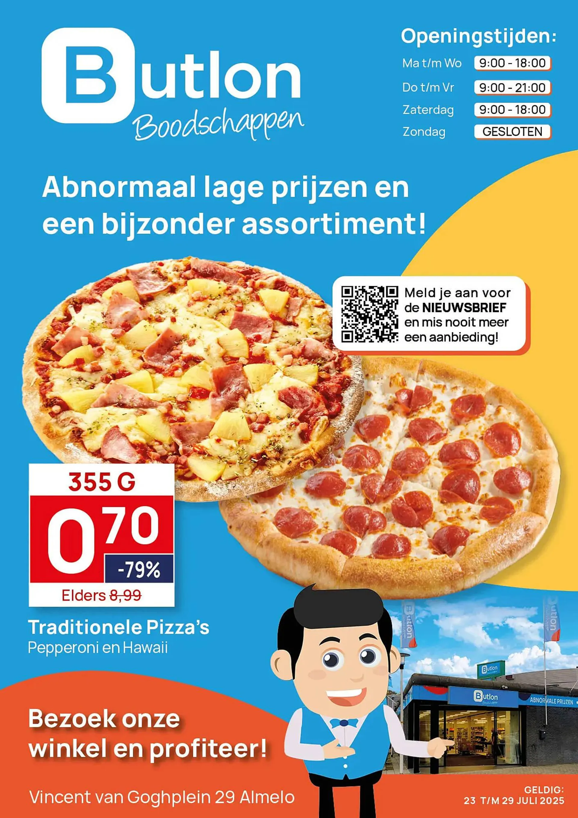 Butlon folder van 23 juli tot 29 juli 2025 - Folder pagina 1