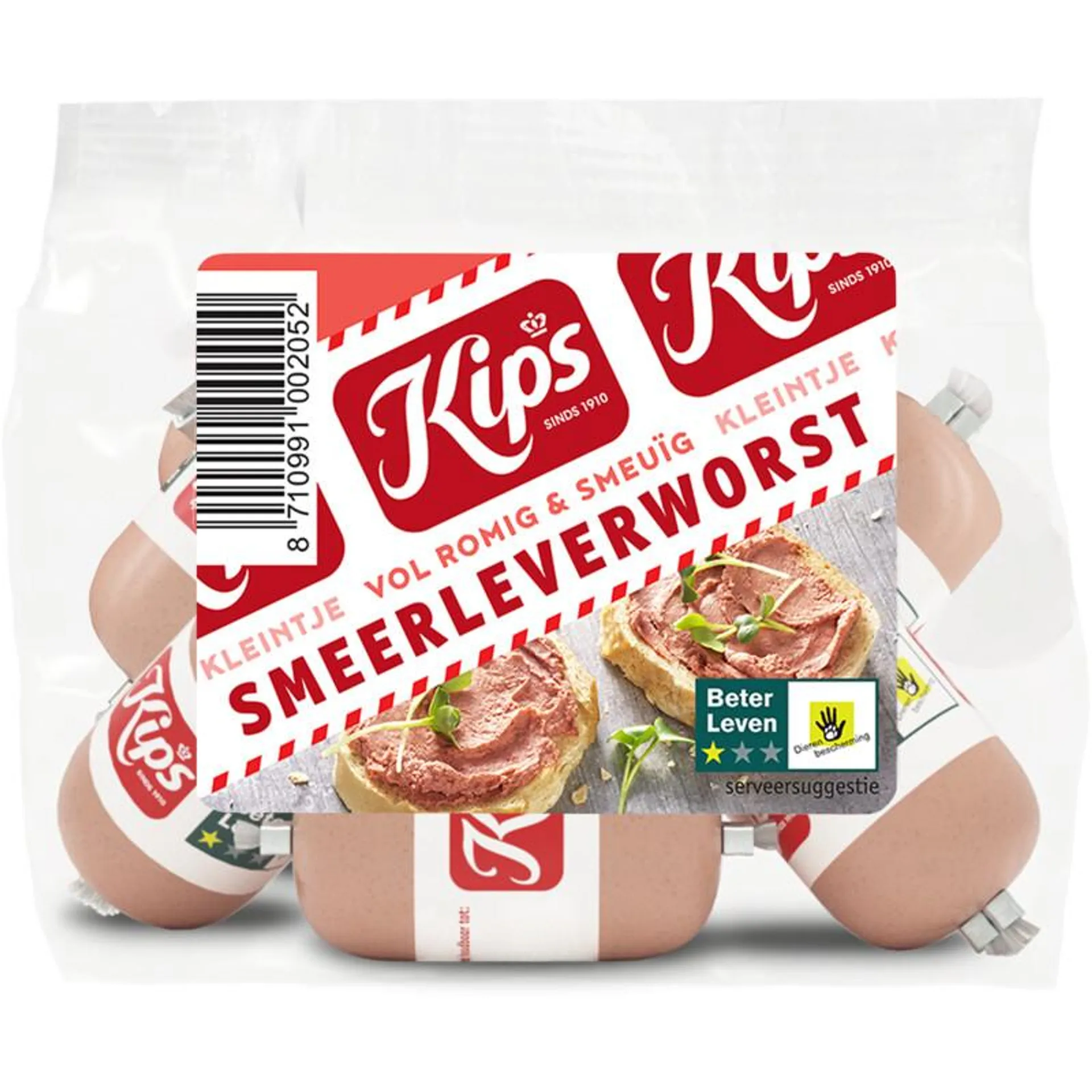 Kips kl smeerleverworst