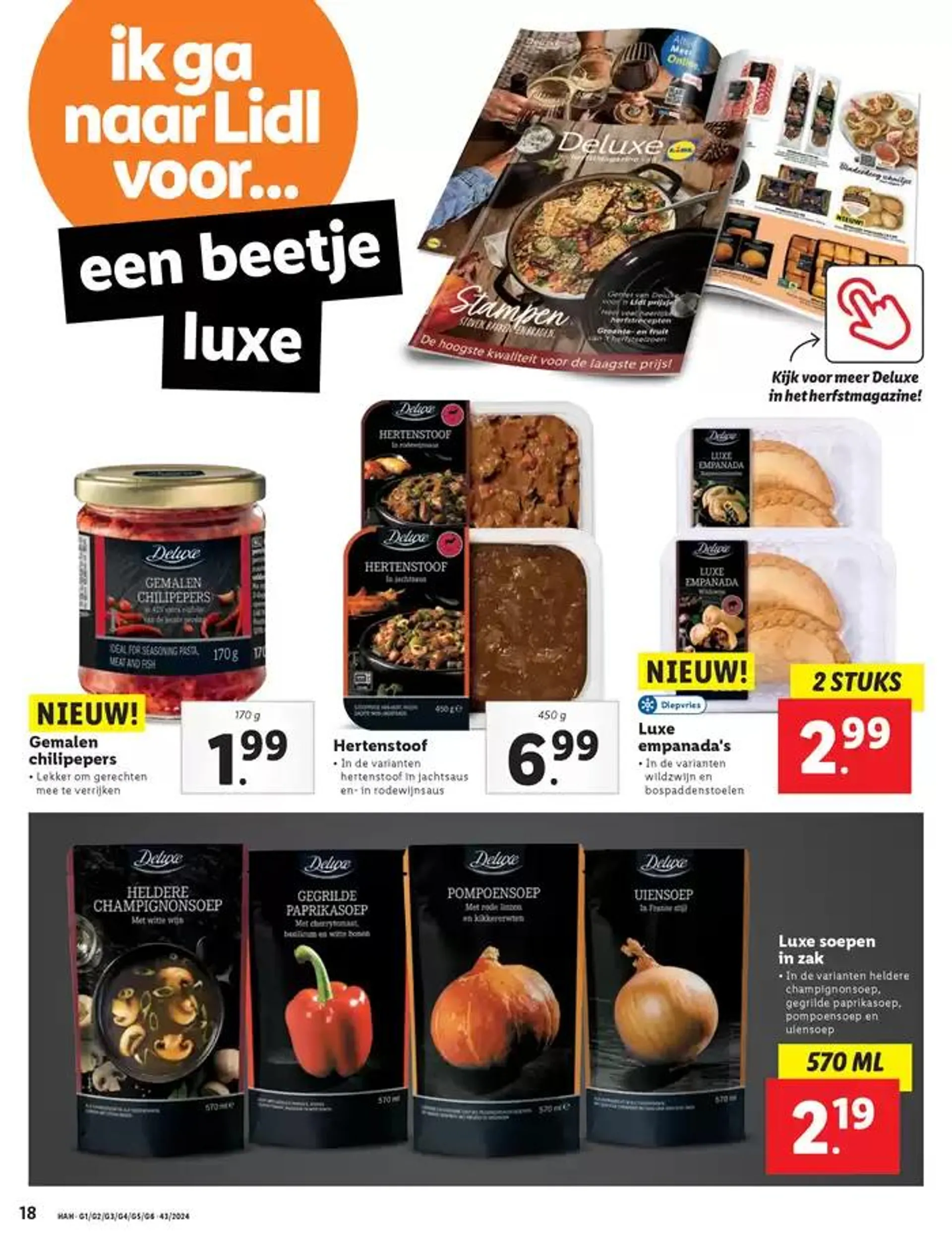 Topdeals en kortingen van 17 oktober tot 30 oktober 2024 - Folder pagina 20