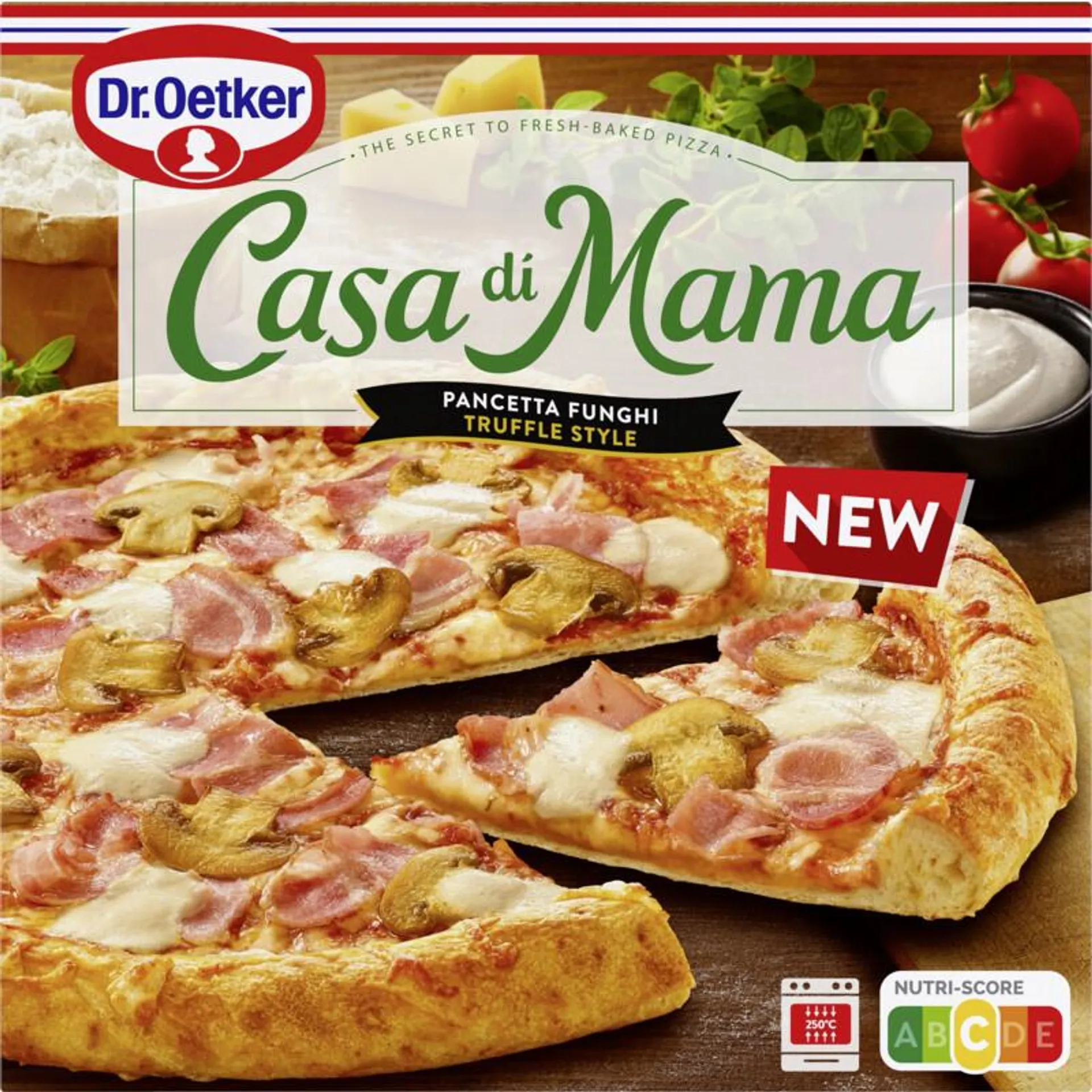 Dr. Oetker Casa di mama pizza truffle style