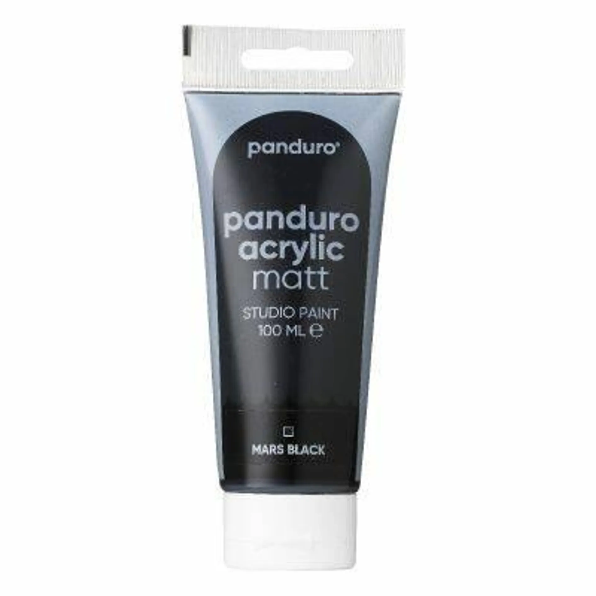 Panduro acrylverf mat - 100 ml - zwart