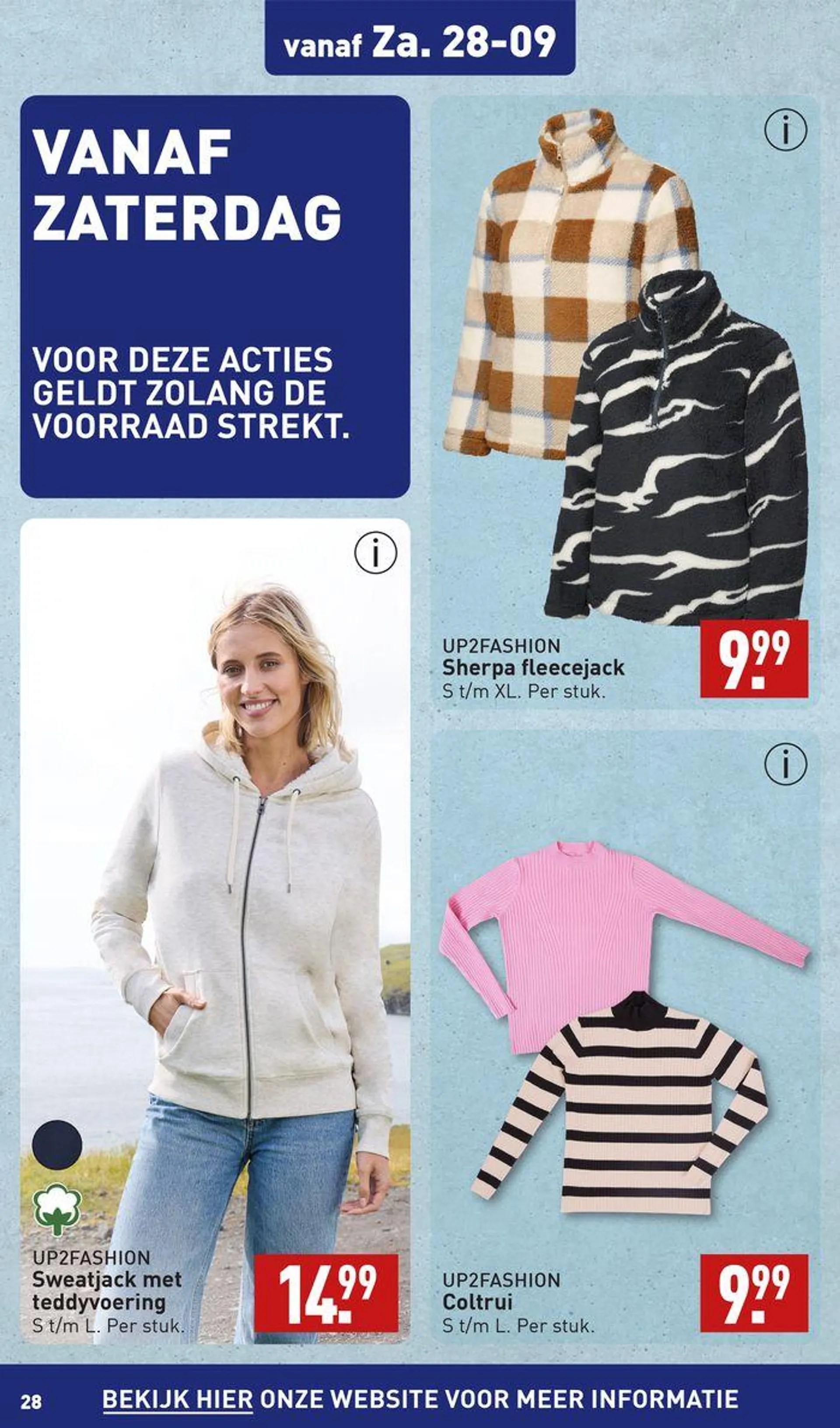 Topdeals voor alle klanten van 19 september tot 3 oktober 2024 - Folder pagina 28