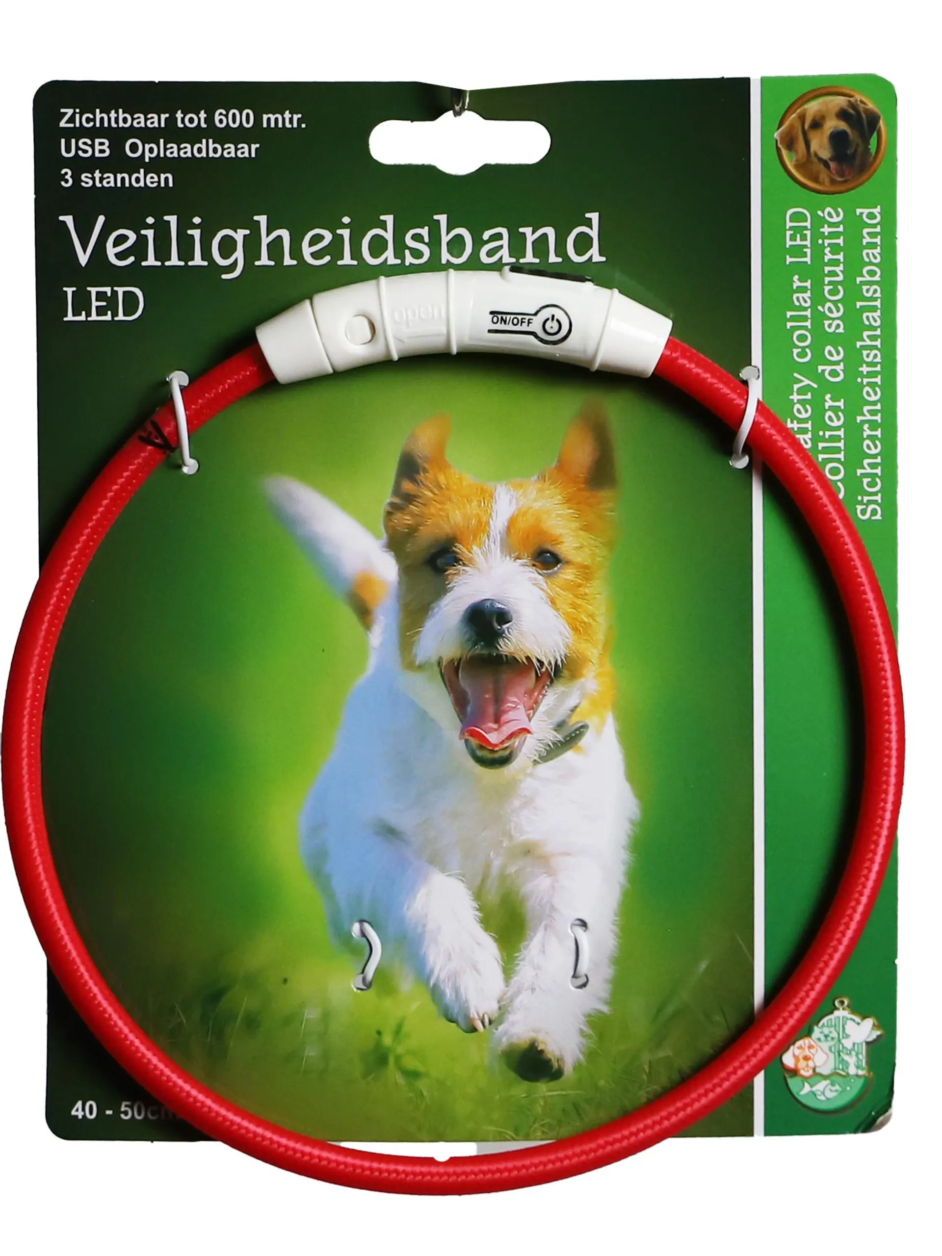 BOON Veiligheidshb.led nylon 40-50cm rd