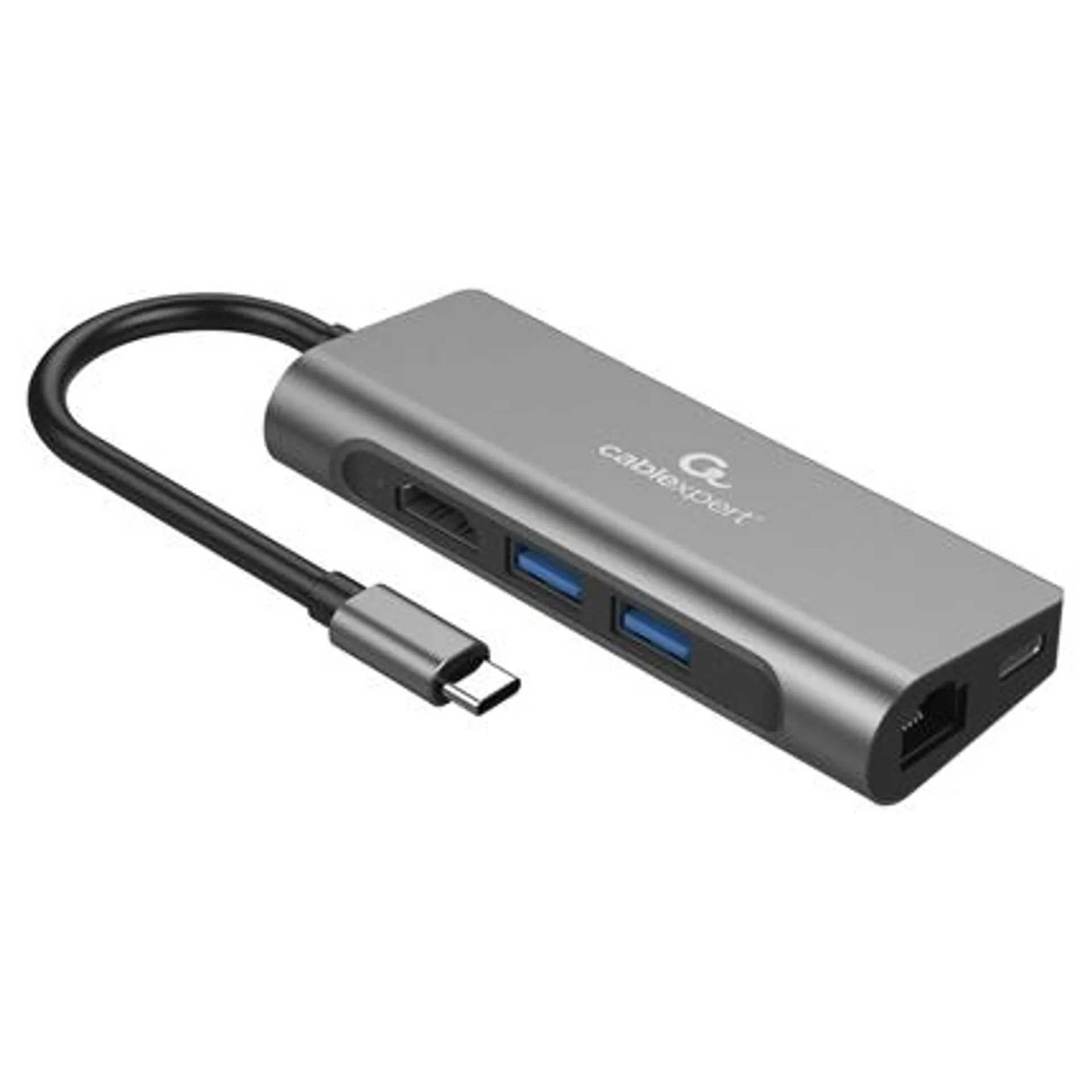 Cablexpert USB-C 5 in 1 Multipoort Adapter