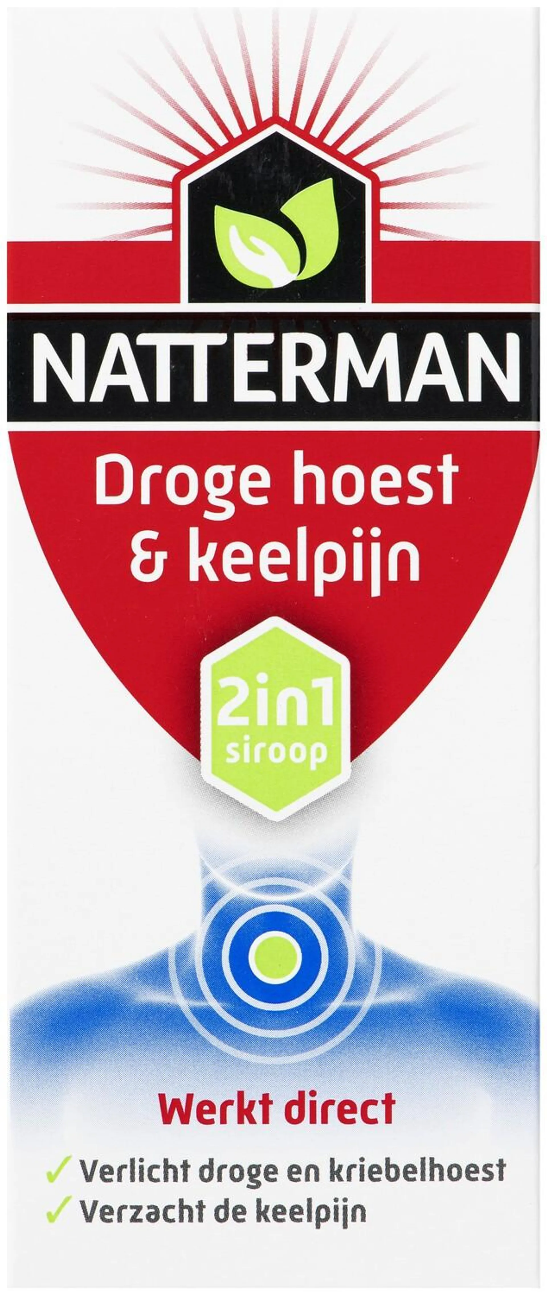 Natterman Droge hoest & keelpijn 150 milliliter