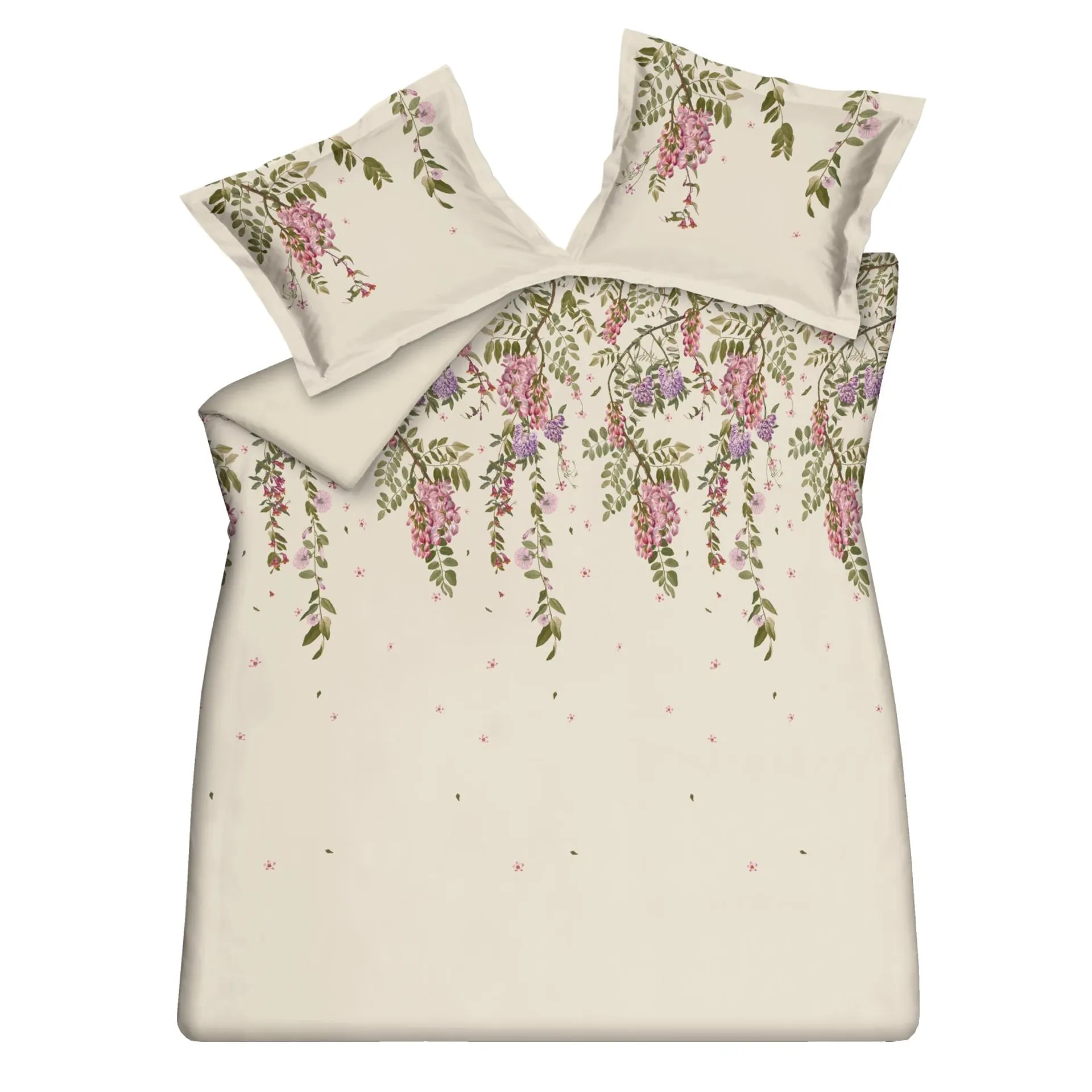 ROSE ACACIA dekbedovertrekset | cream tan