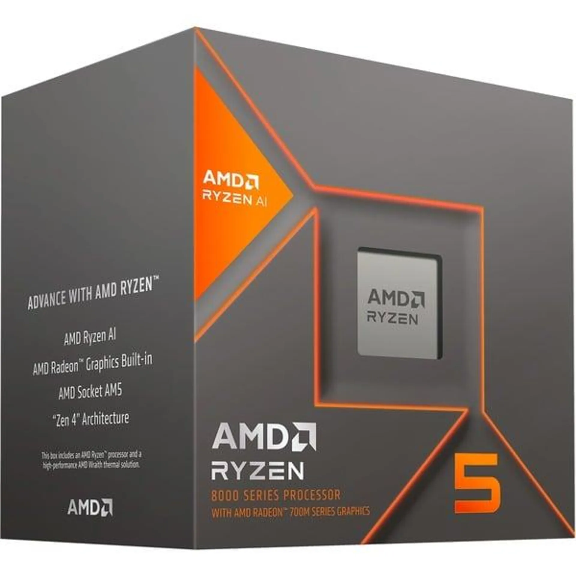 Ryzen 5 8600G, 4,3 GHz (5,0 GHz Turbo Boost) socket AM5 processor