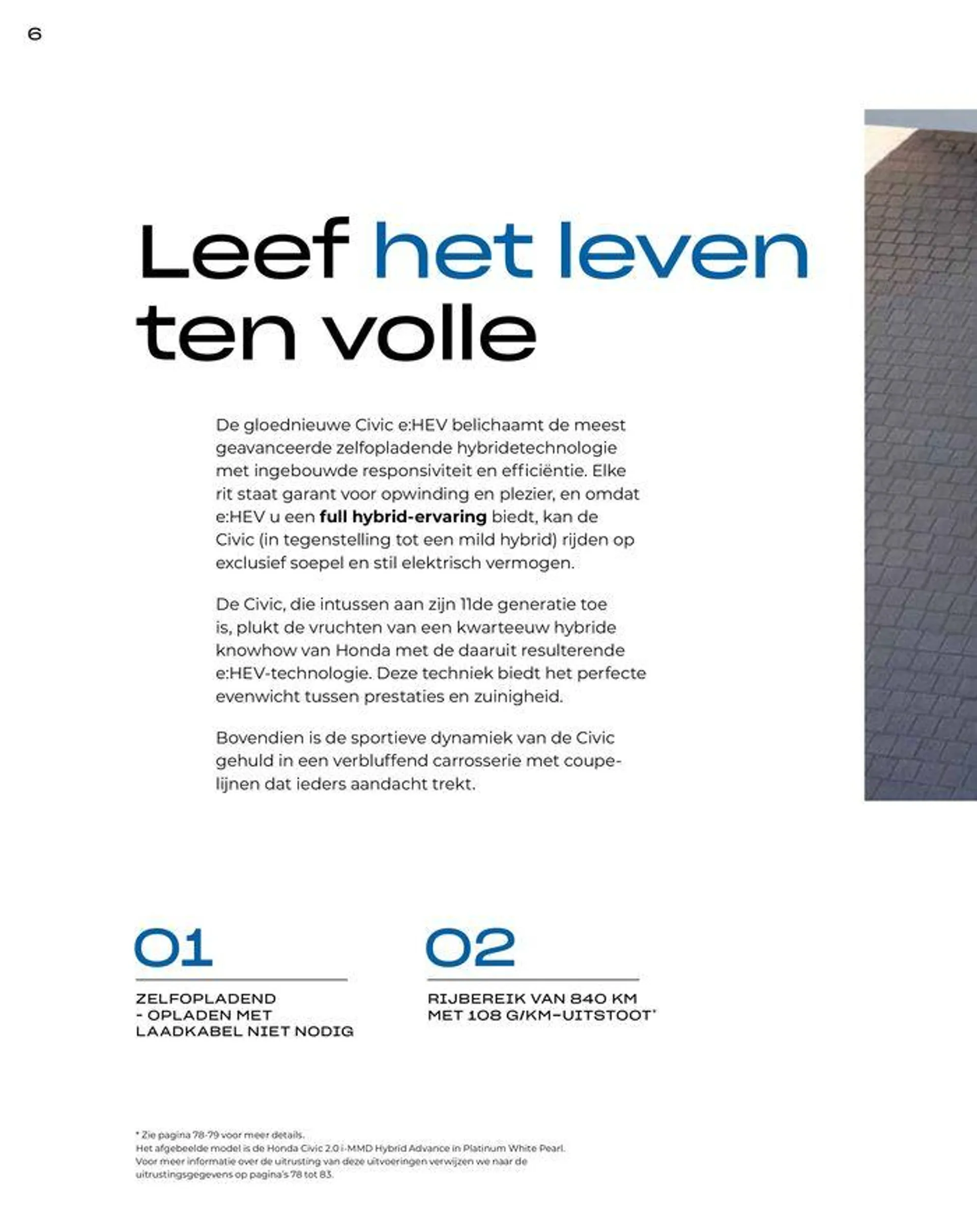 Honda Civic e:HEV — Brochure van 28 juni tot 12 juli 2024 - Folder pagina 6