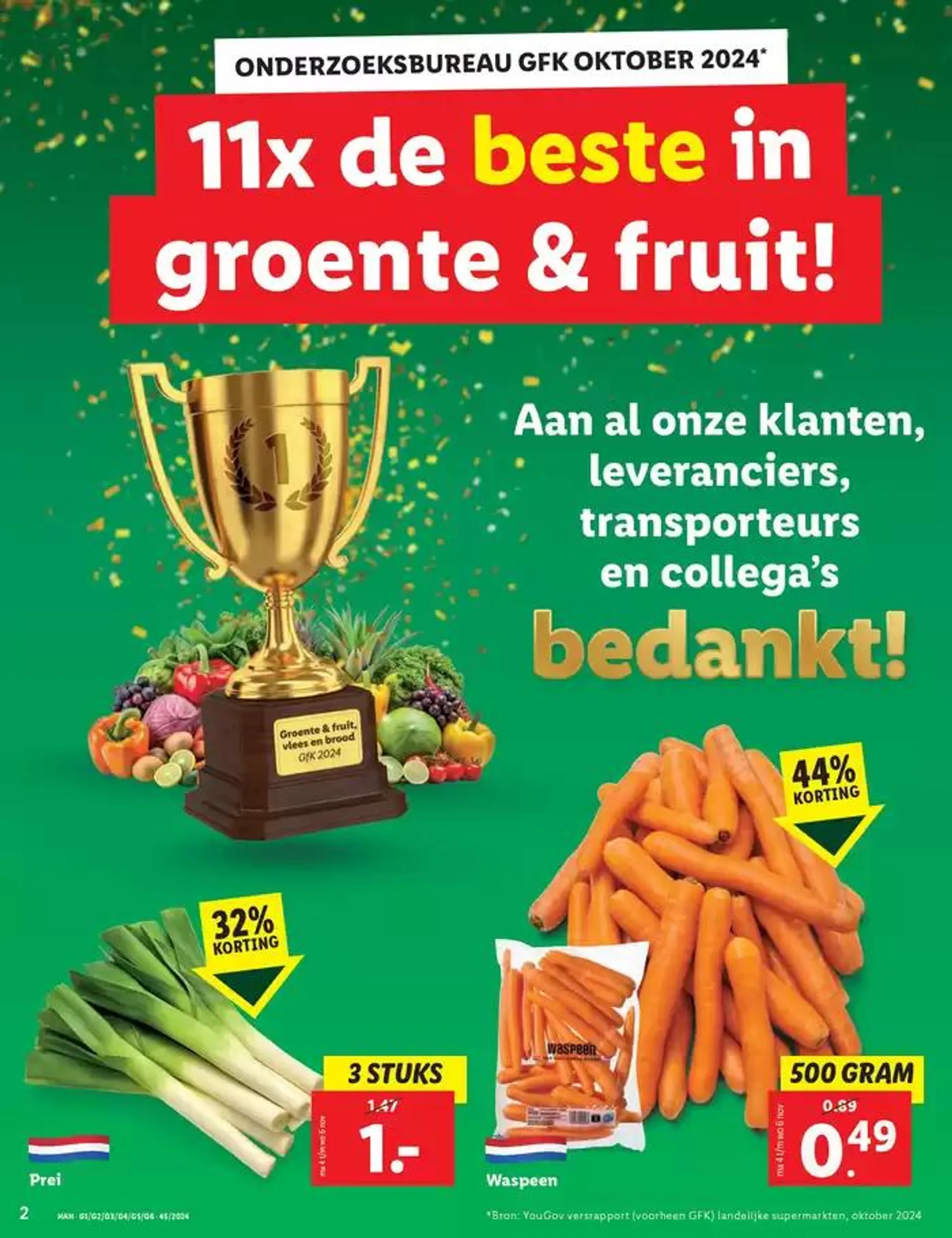 Geweldige kortingen op geselecteerde producten van 31 oktober tot 13 november 2024 - Folder pagina 2